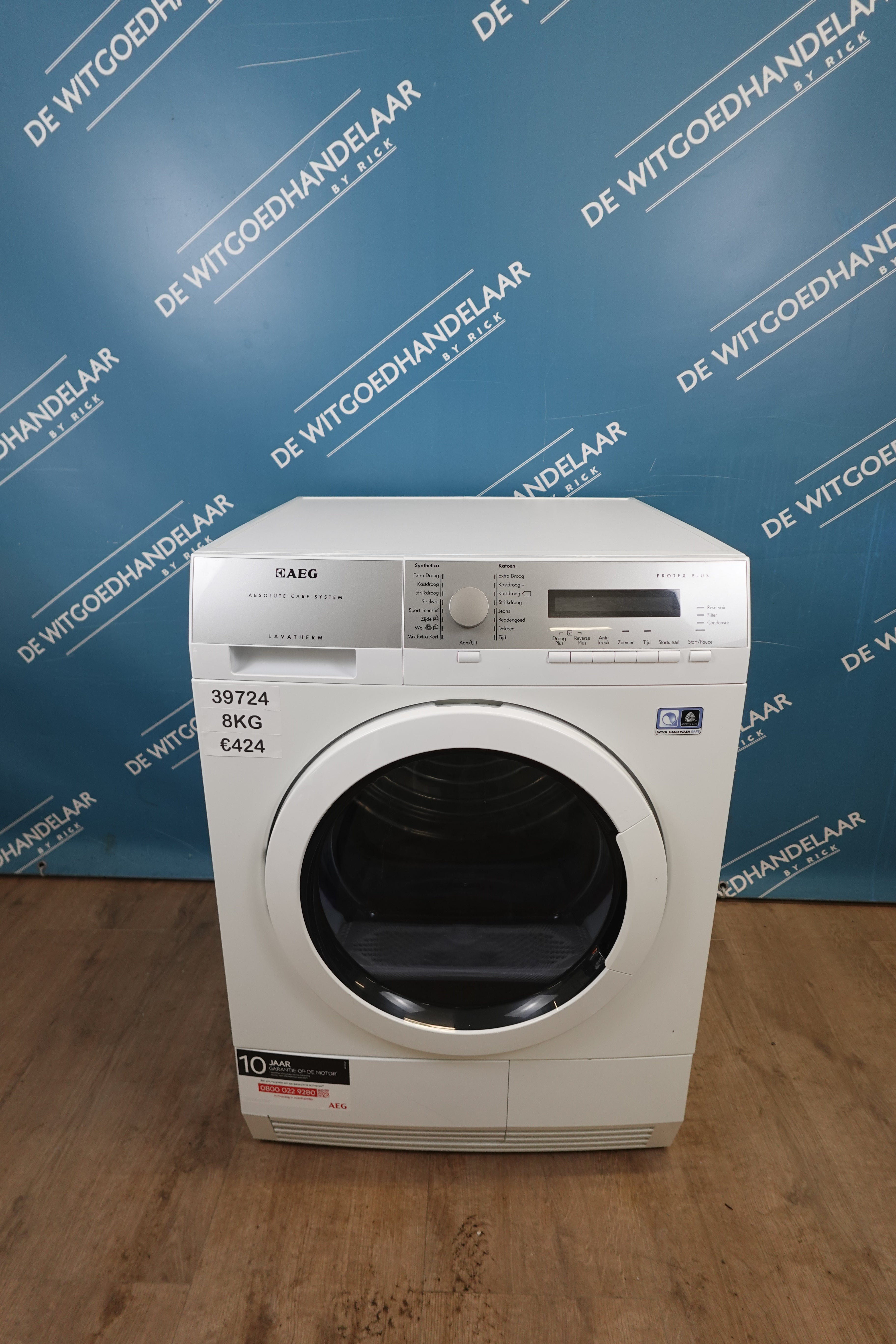 Warmtepompdroger AEG 8 kg