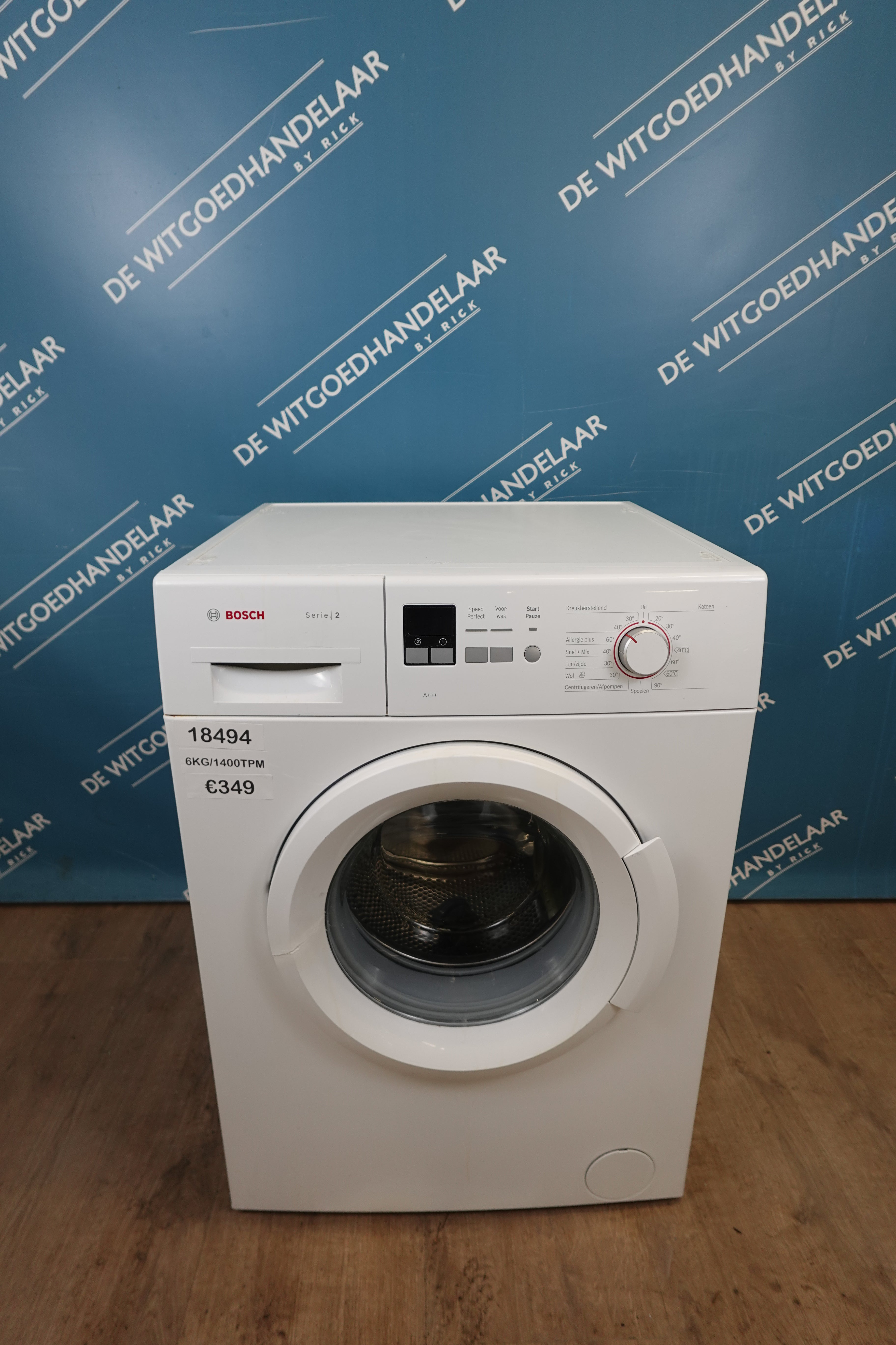 Wasmachine Bosch serie 2 6 kg 1400 toeren