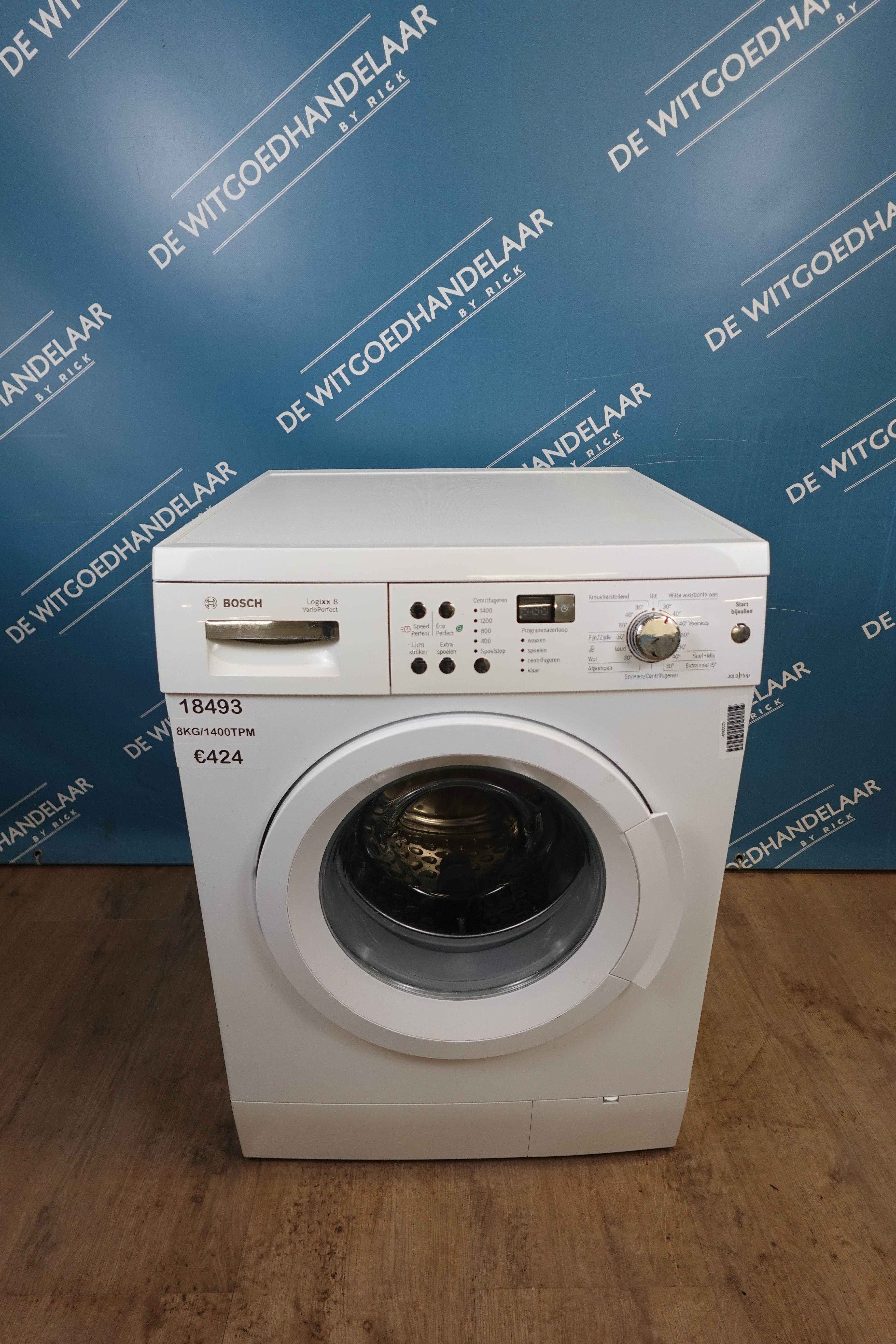 Wasmachine Bosch logixx 8 8 kg 1400 toeren