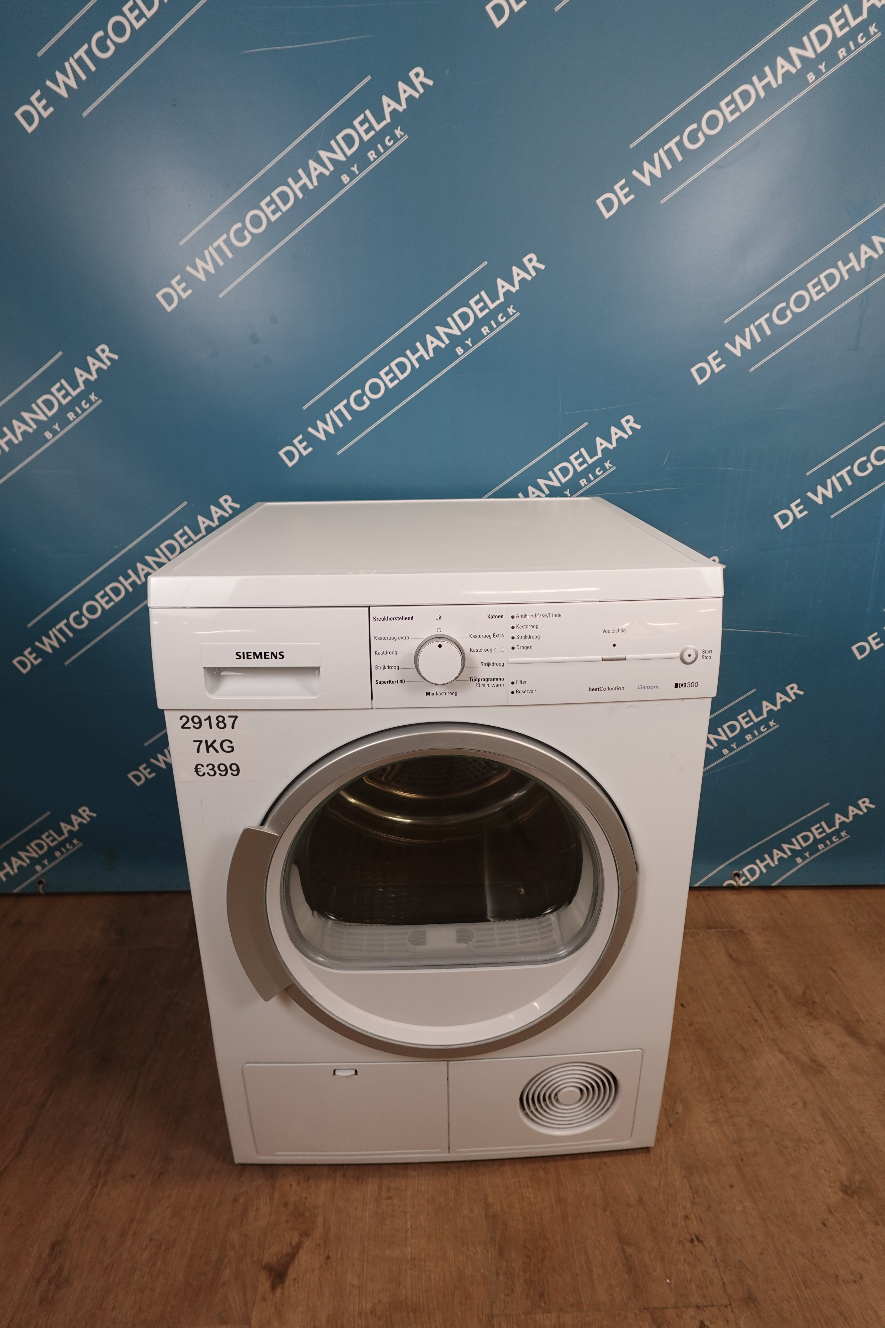 Condensdroger Siemens IQ300 7 kg