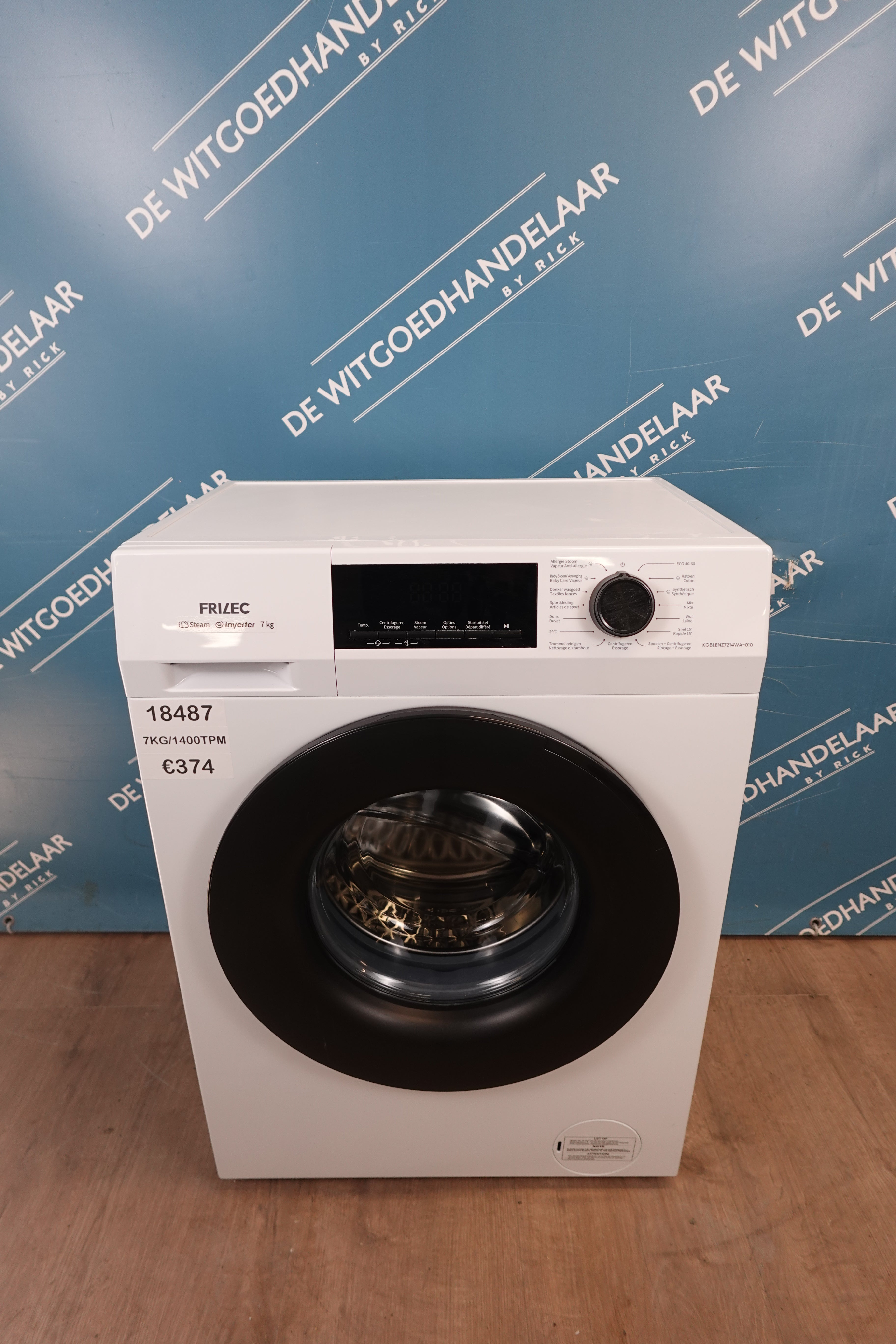 Wasmachine Frilec 7 kg 1400 toeren