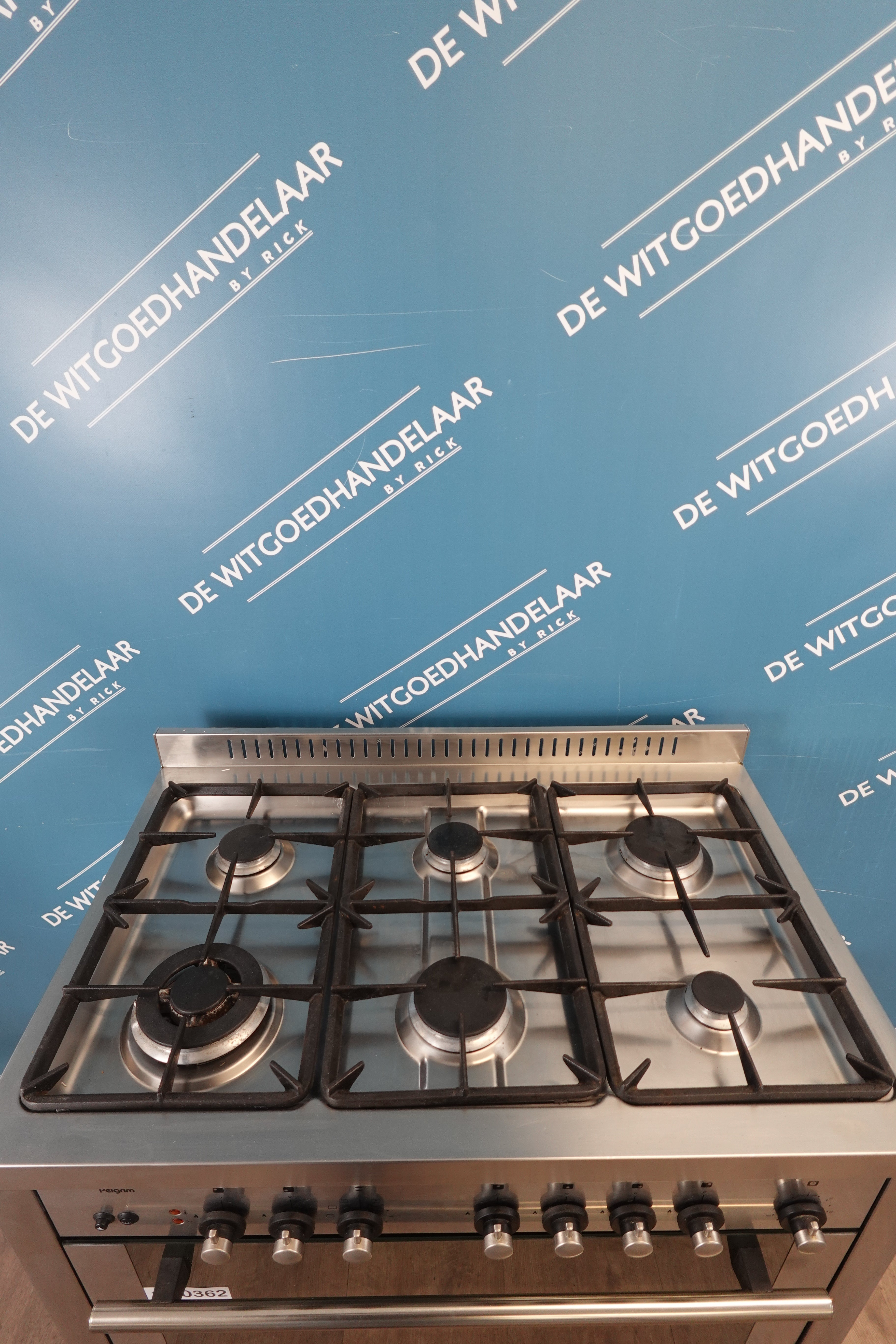 Gasfornuis met Elektrische oven Pelgrim