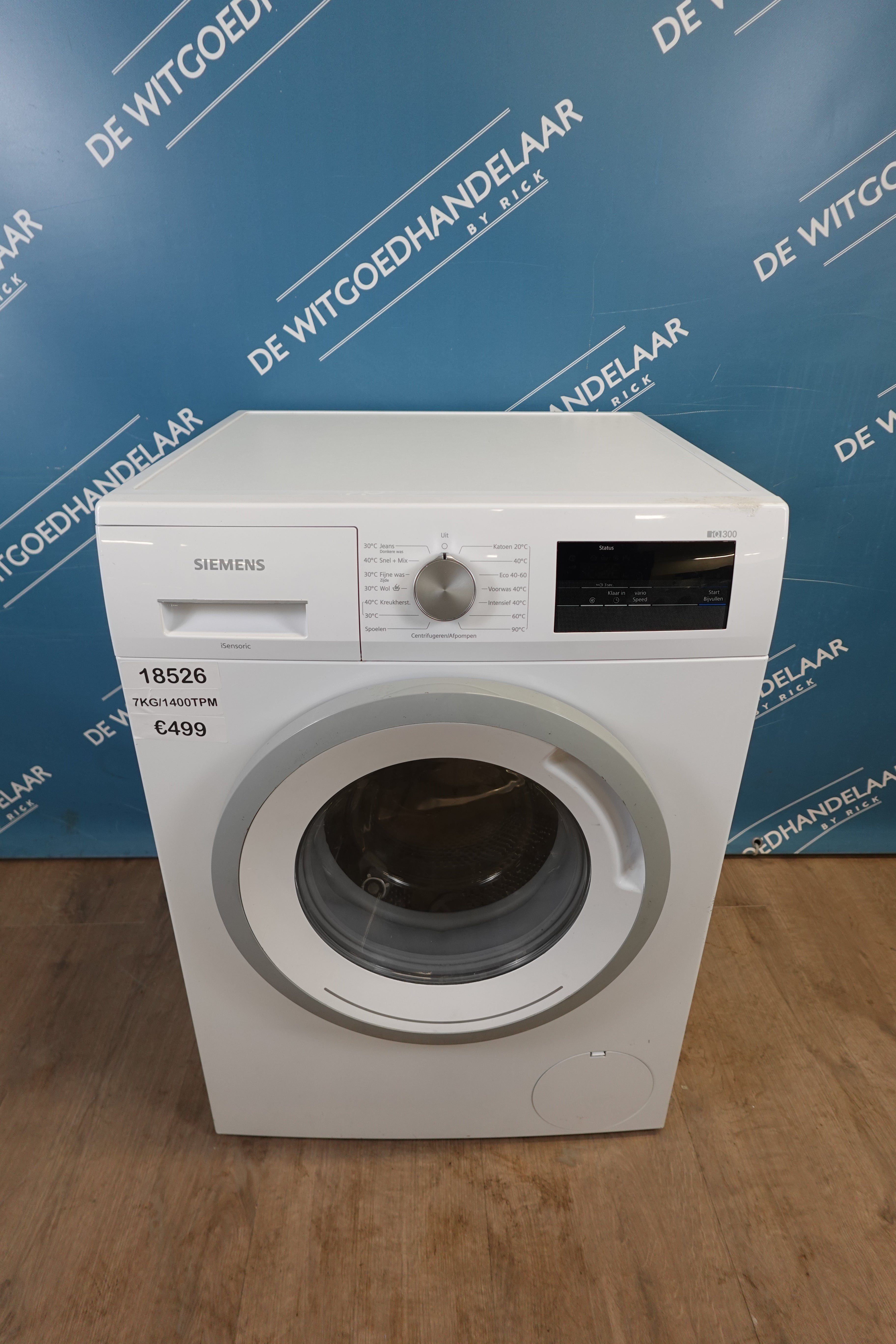 Wasmachine Siemens IQ 300 7 kg 1400 toeren