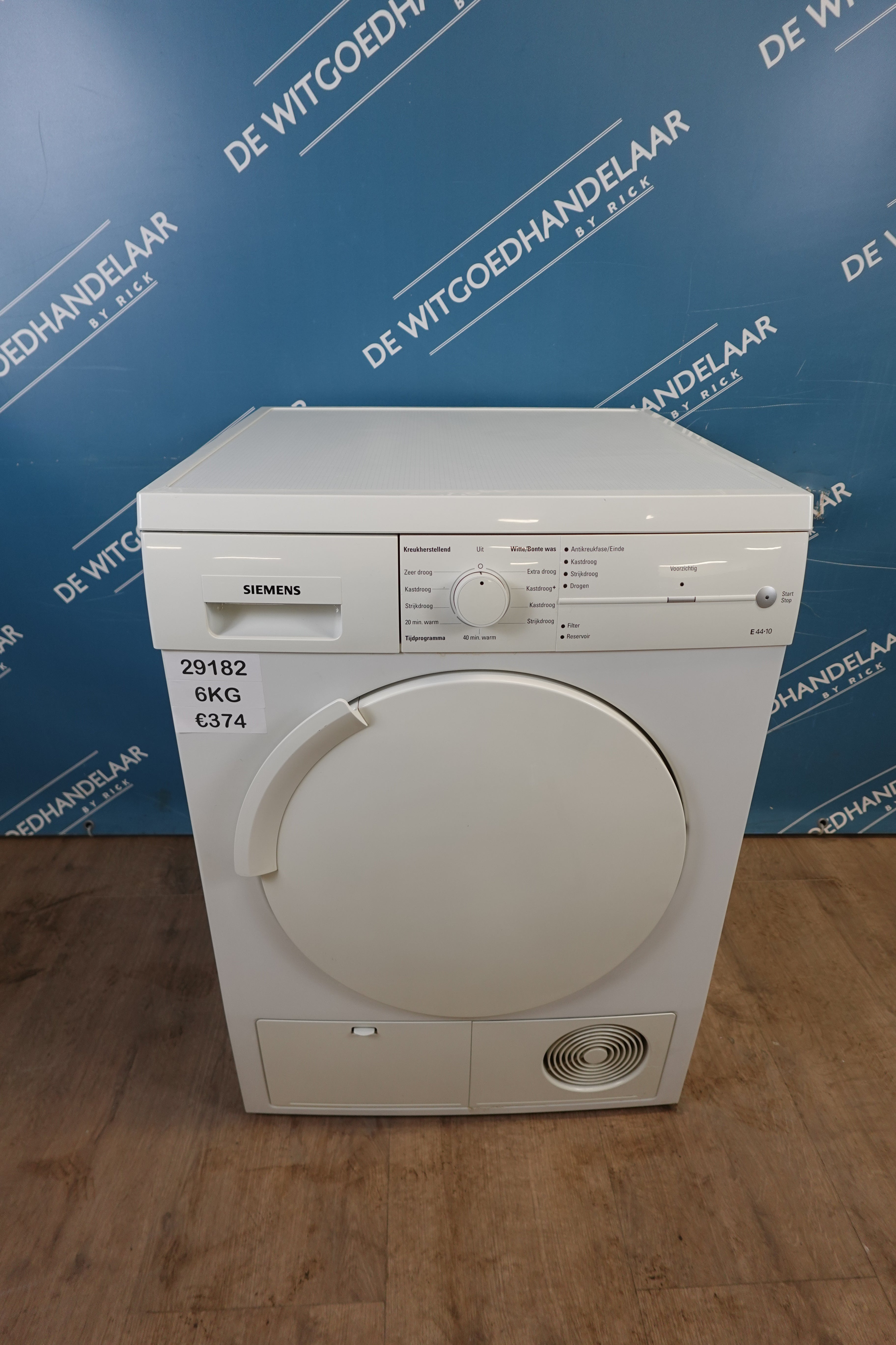 Condensdroger Siemens E44-10 6 kg