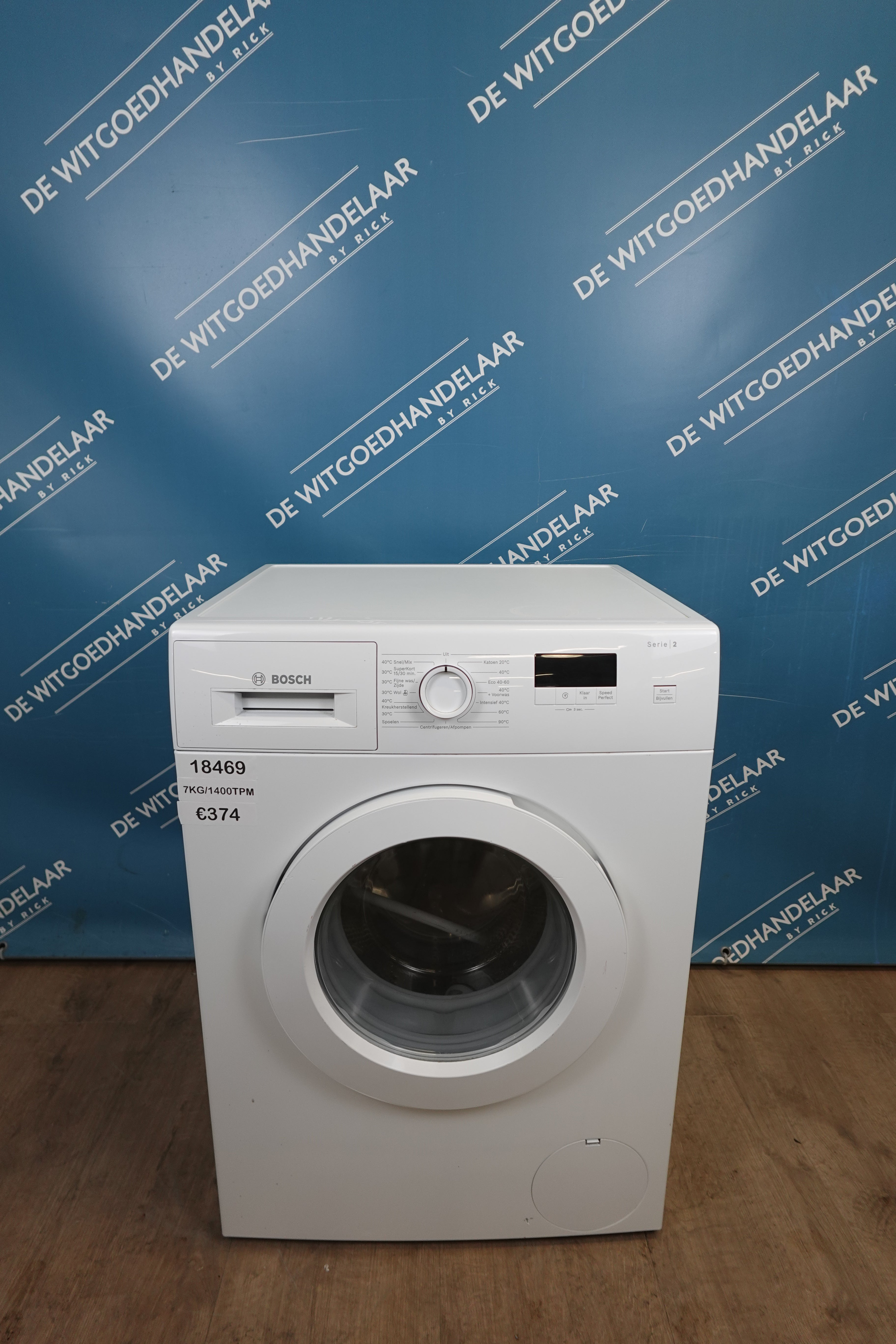 Wasmachine Bosch serie 2 7 kg 1400 toeren