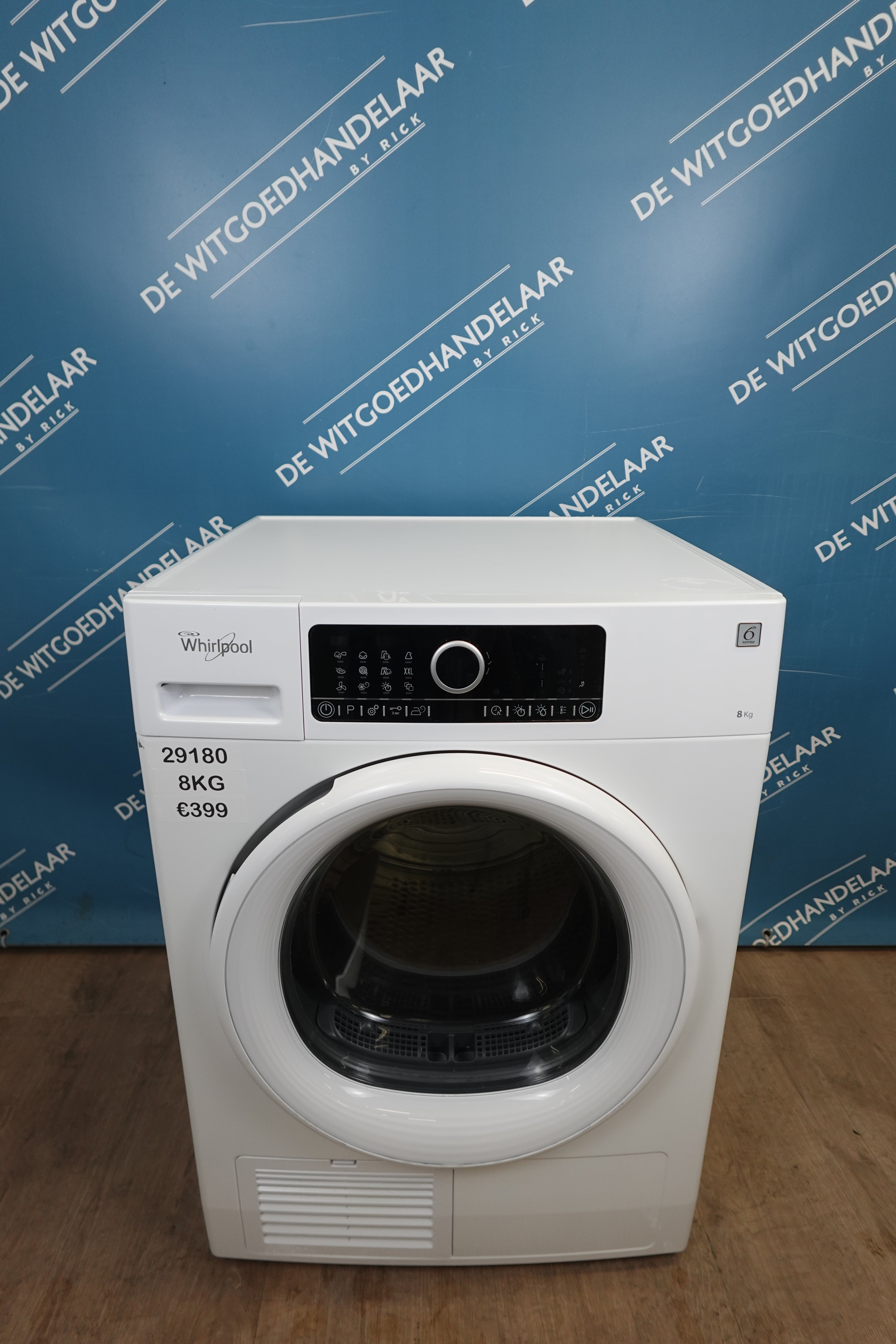 Condensdroger Whirlpool 8 kg