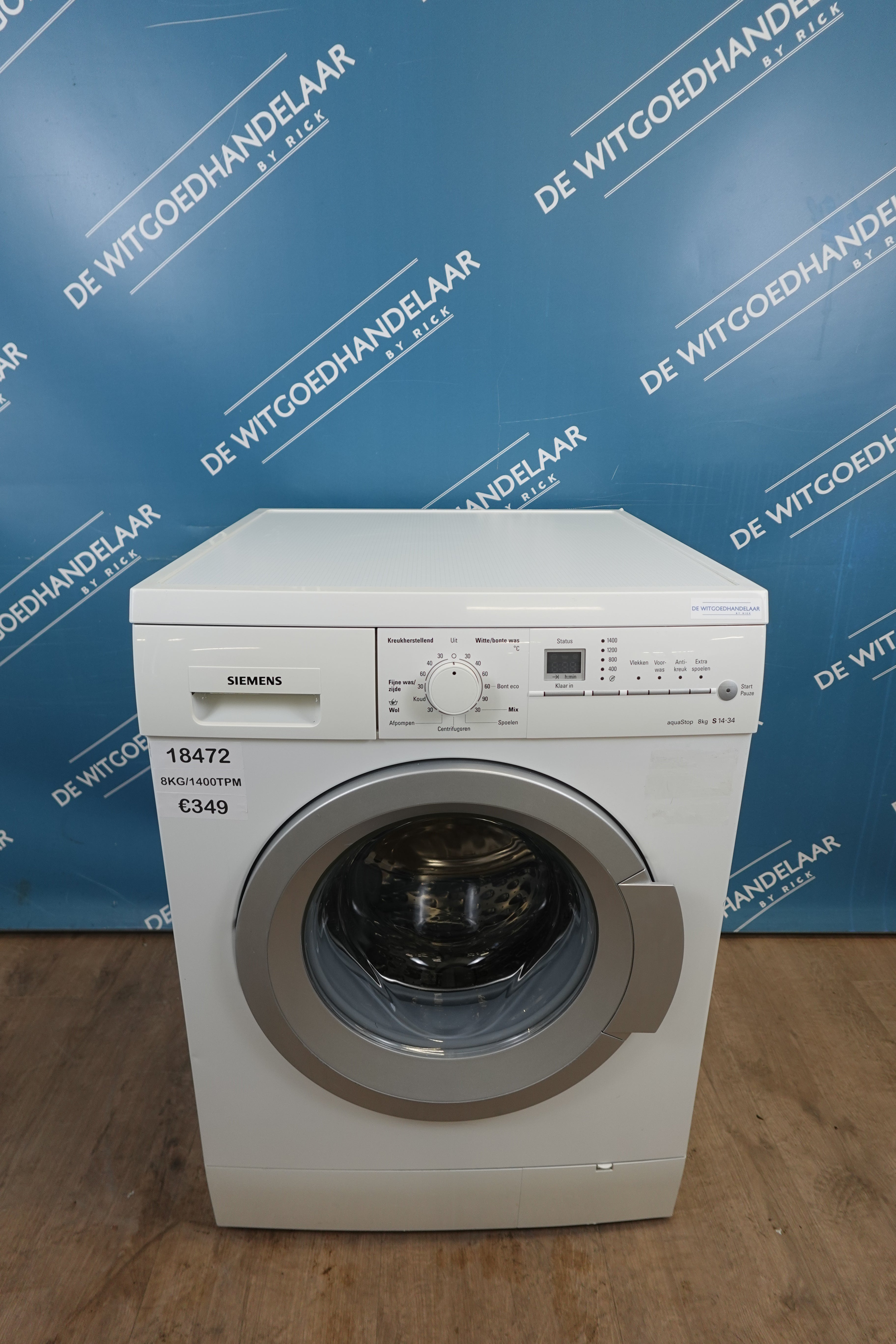 Wasmachine Siemens 8 kg 1400 toeren