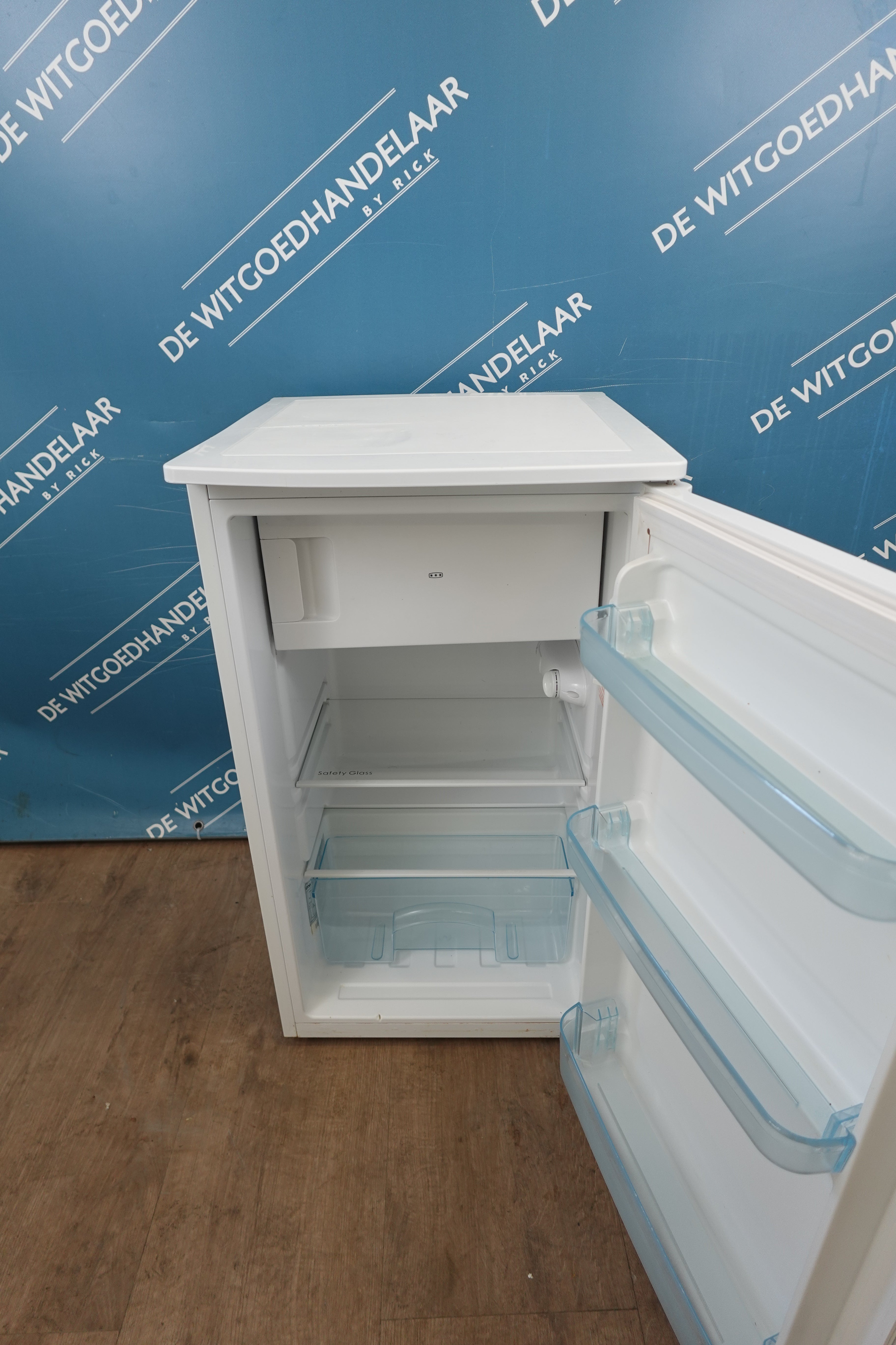 vrijstaande koel- vriescombinatie tafelmodel Exquisit