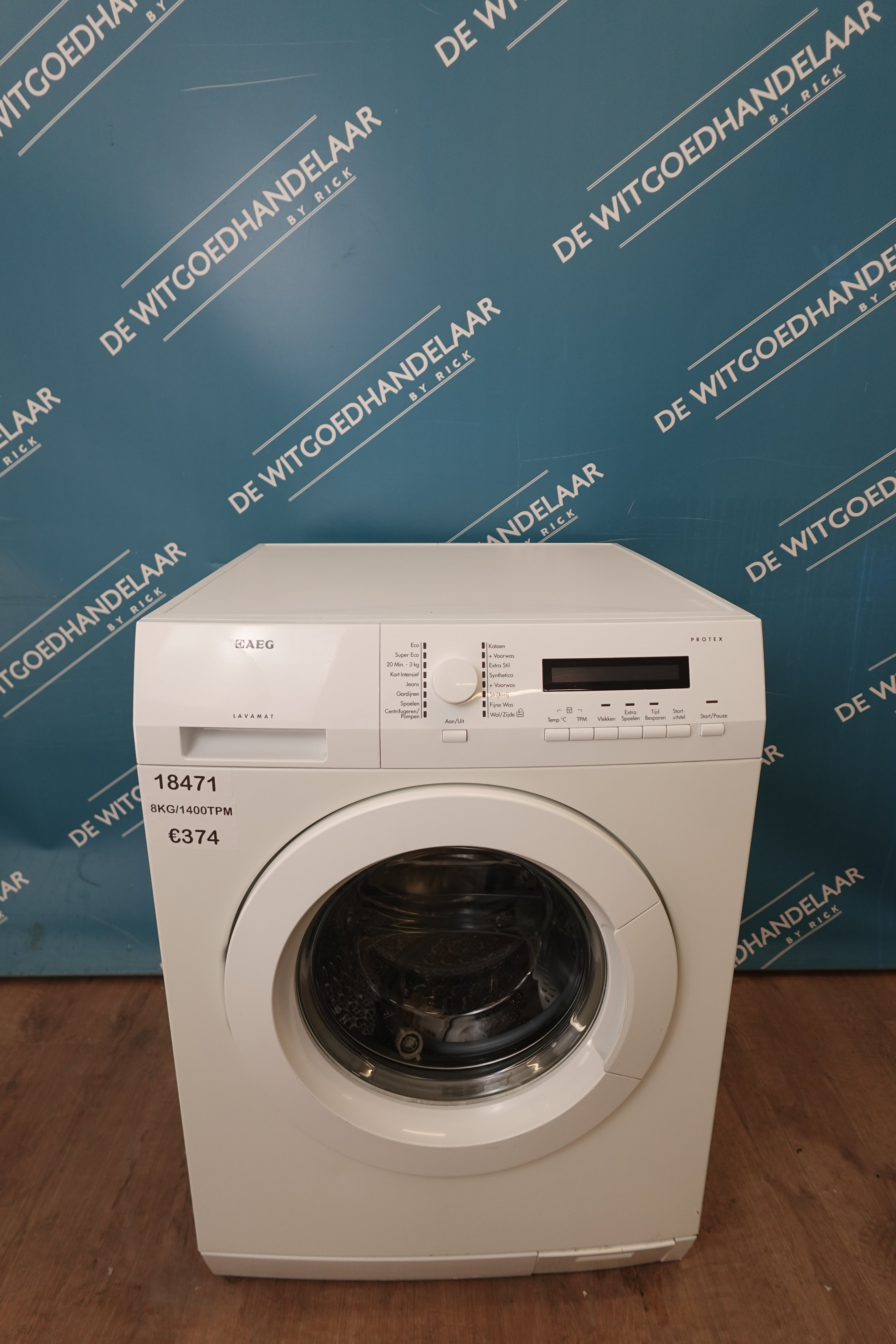 Wasmachine AEG 8 kg 1400 toeren