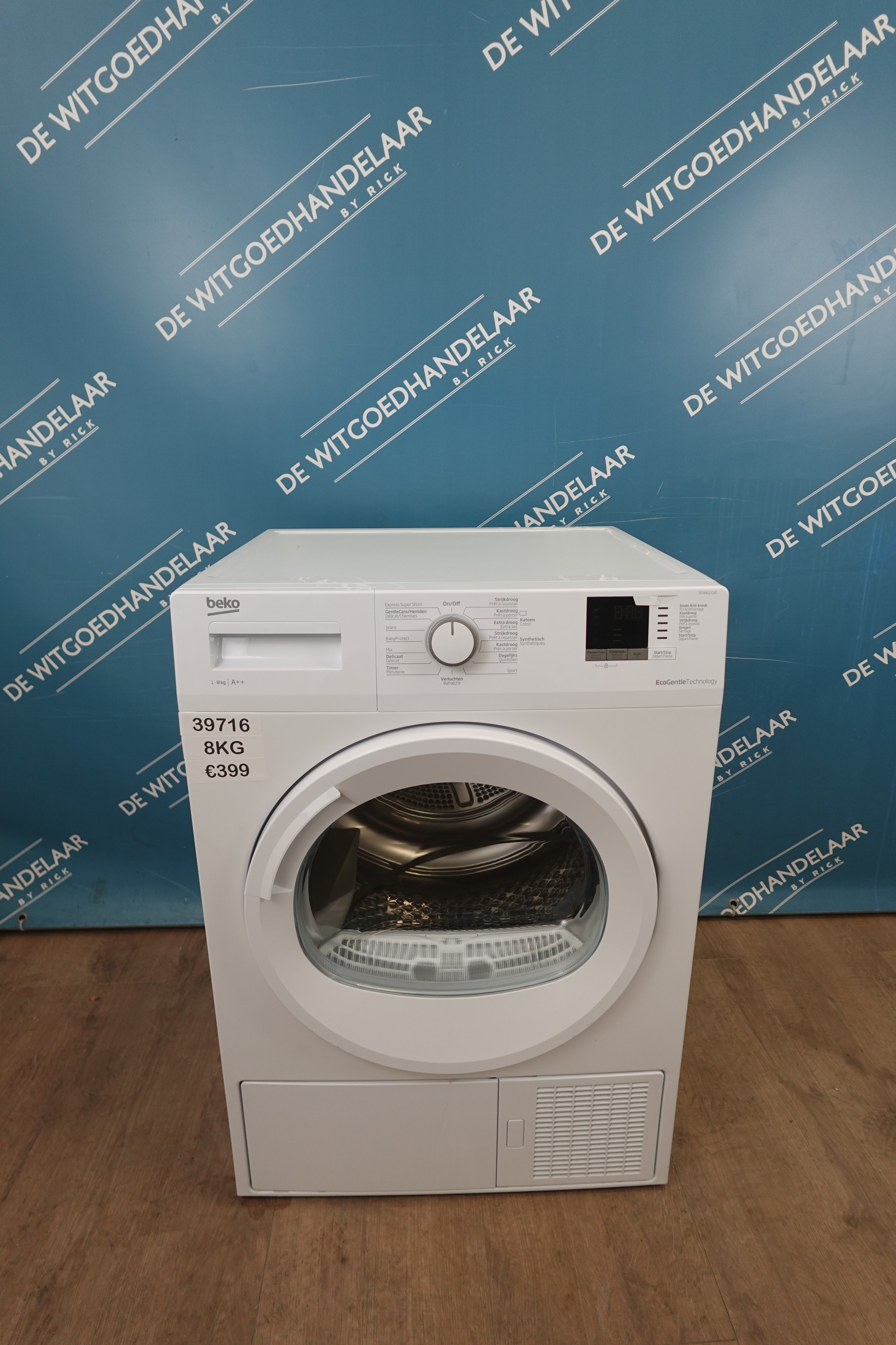 Warmtepompdroger Beko 8 kg