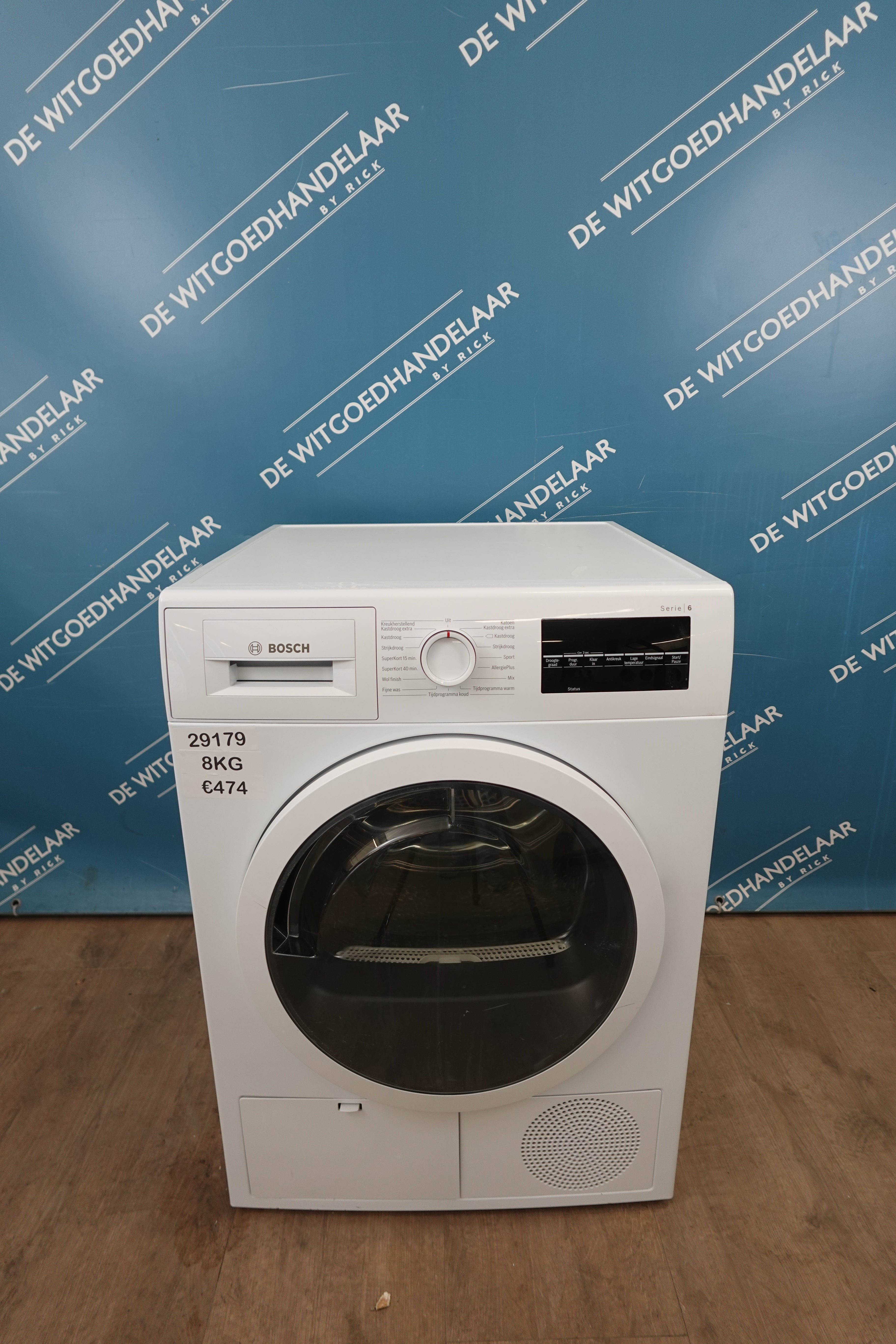 Condensdroger Bosch Serie 6 8 kg
