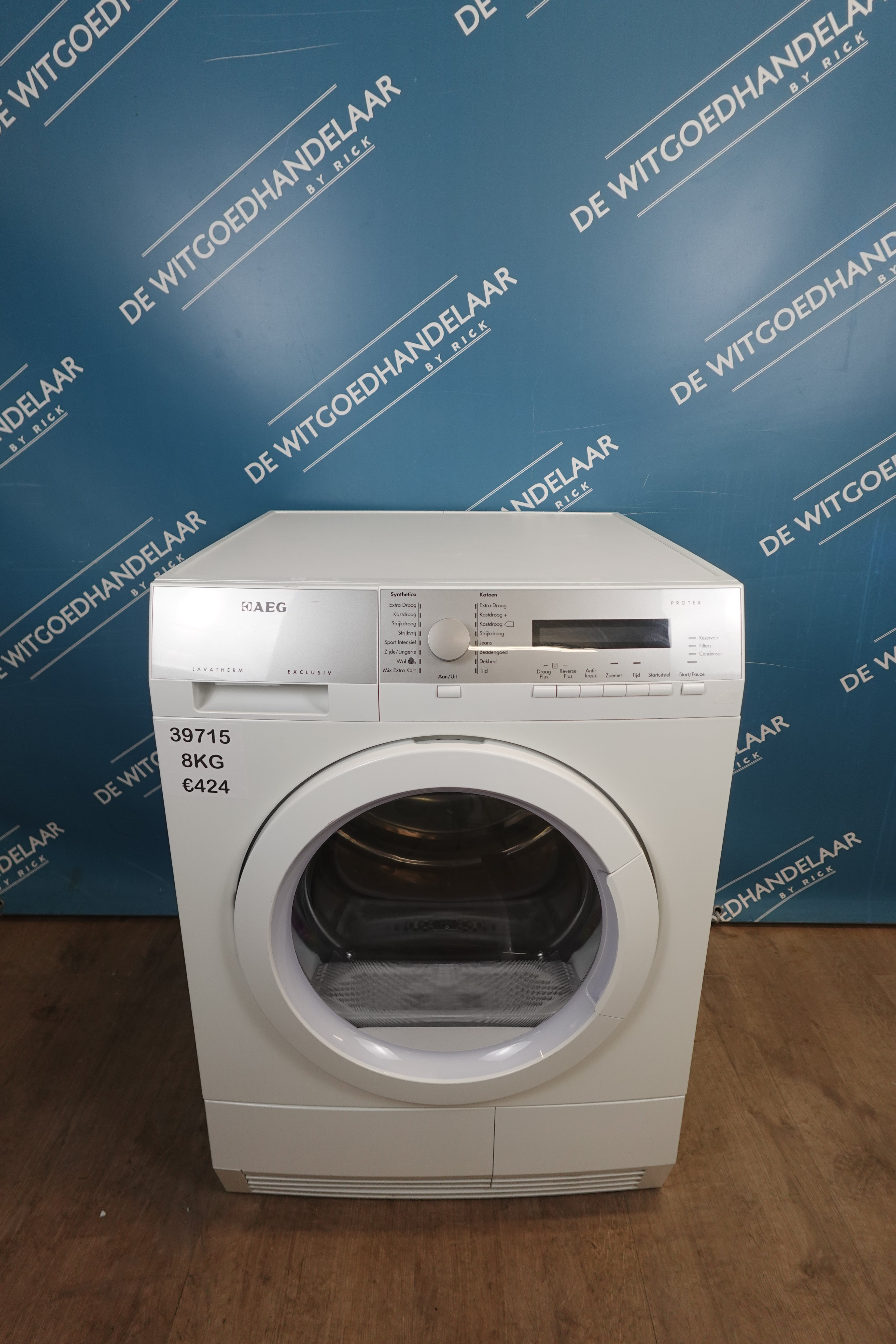 Warmtepompdroger AEG 8 kg