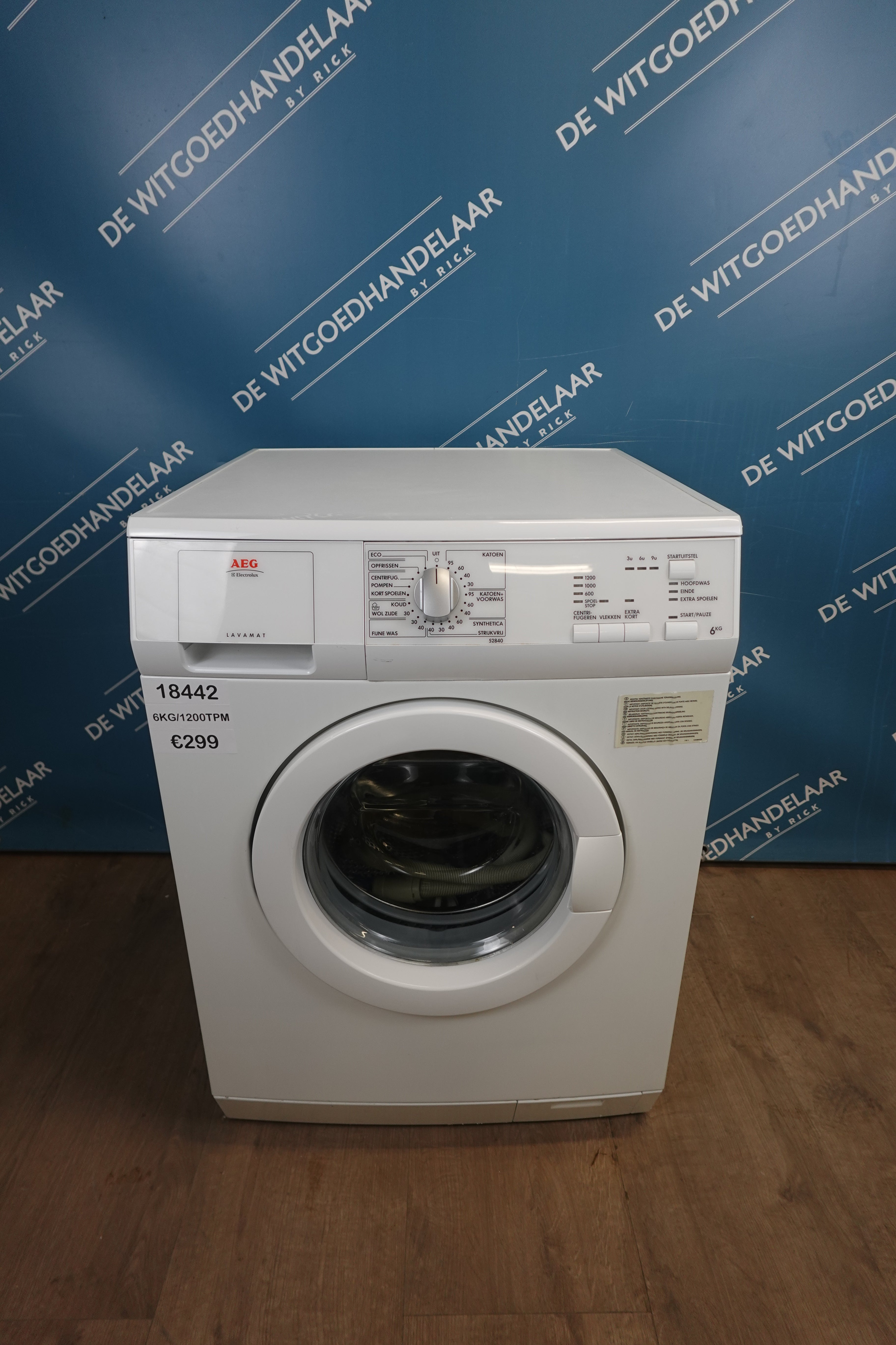 Wasmachine AEG 6 kg 1200 toeren