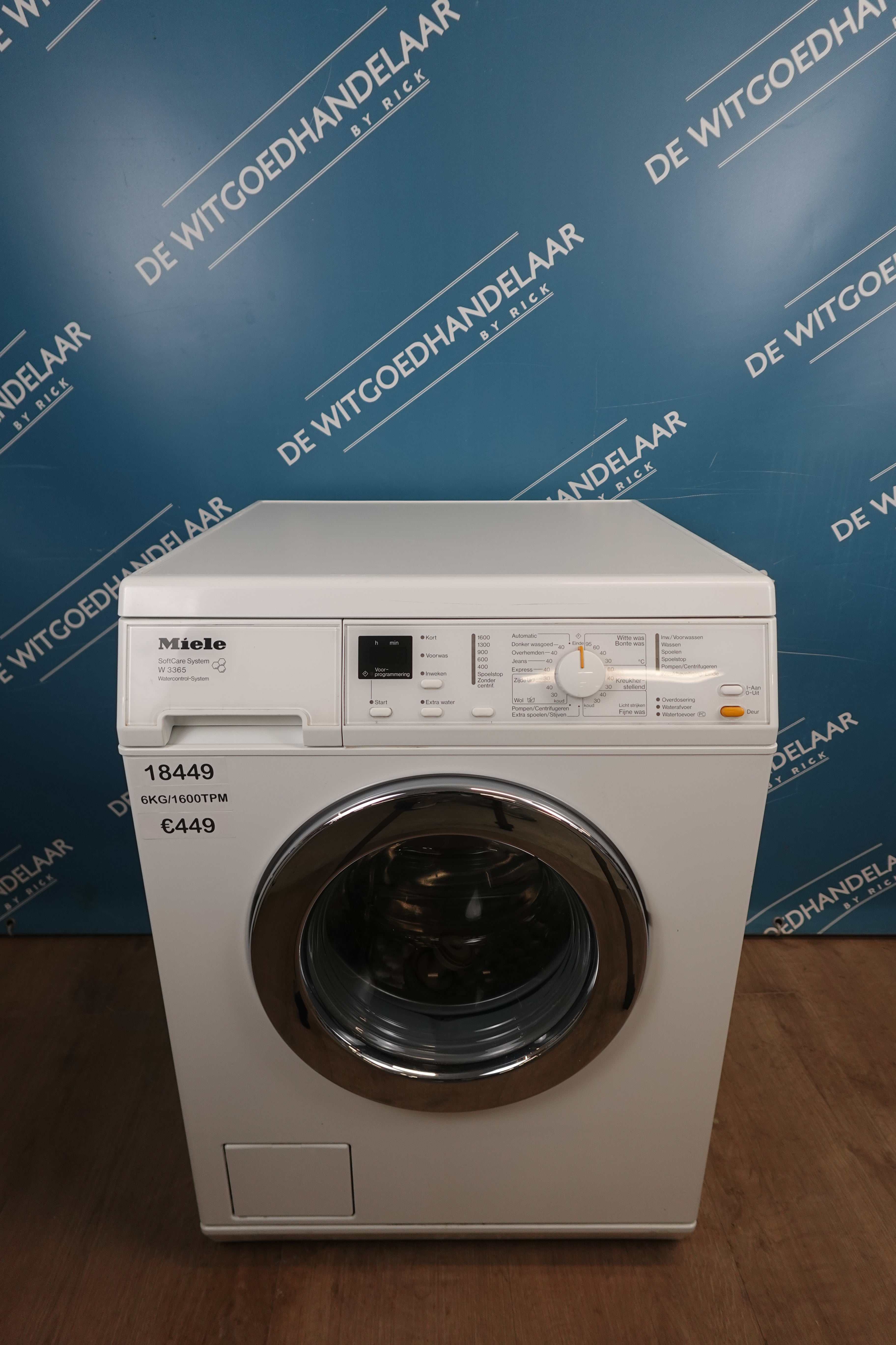 Wasmachine Miele W3365 6 kg 1600 toeren