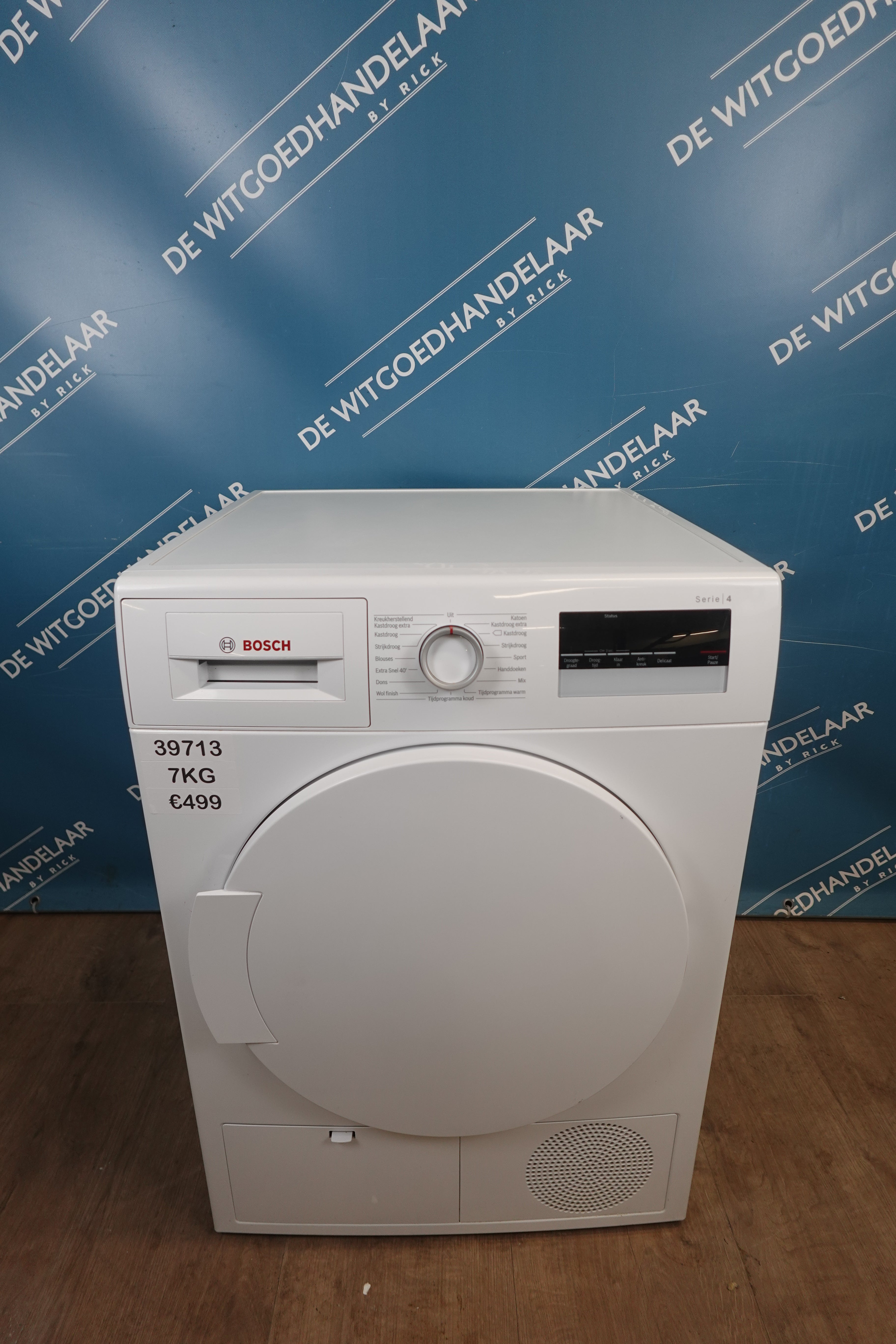 Warmtepompdroger Bosch serie 4 7 kg