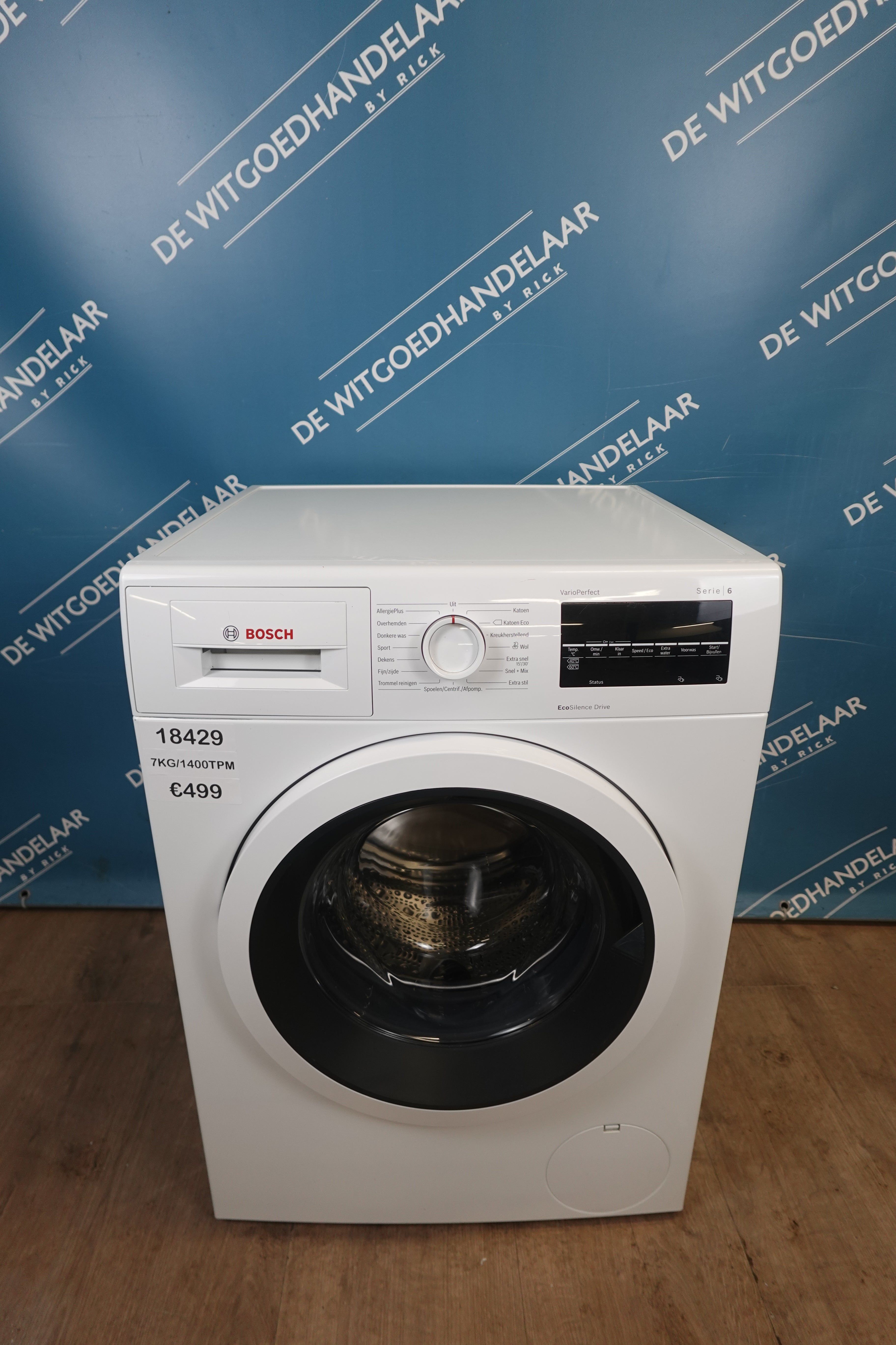 Wasmachine Bosch serie 6 7 kg 1400 toeren