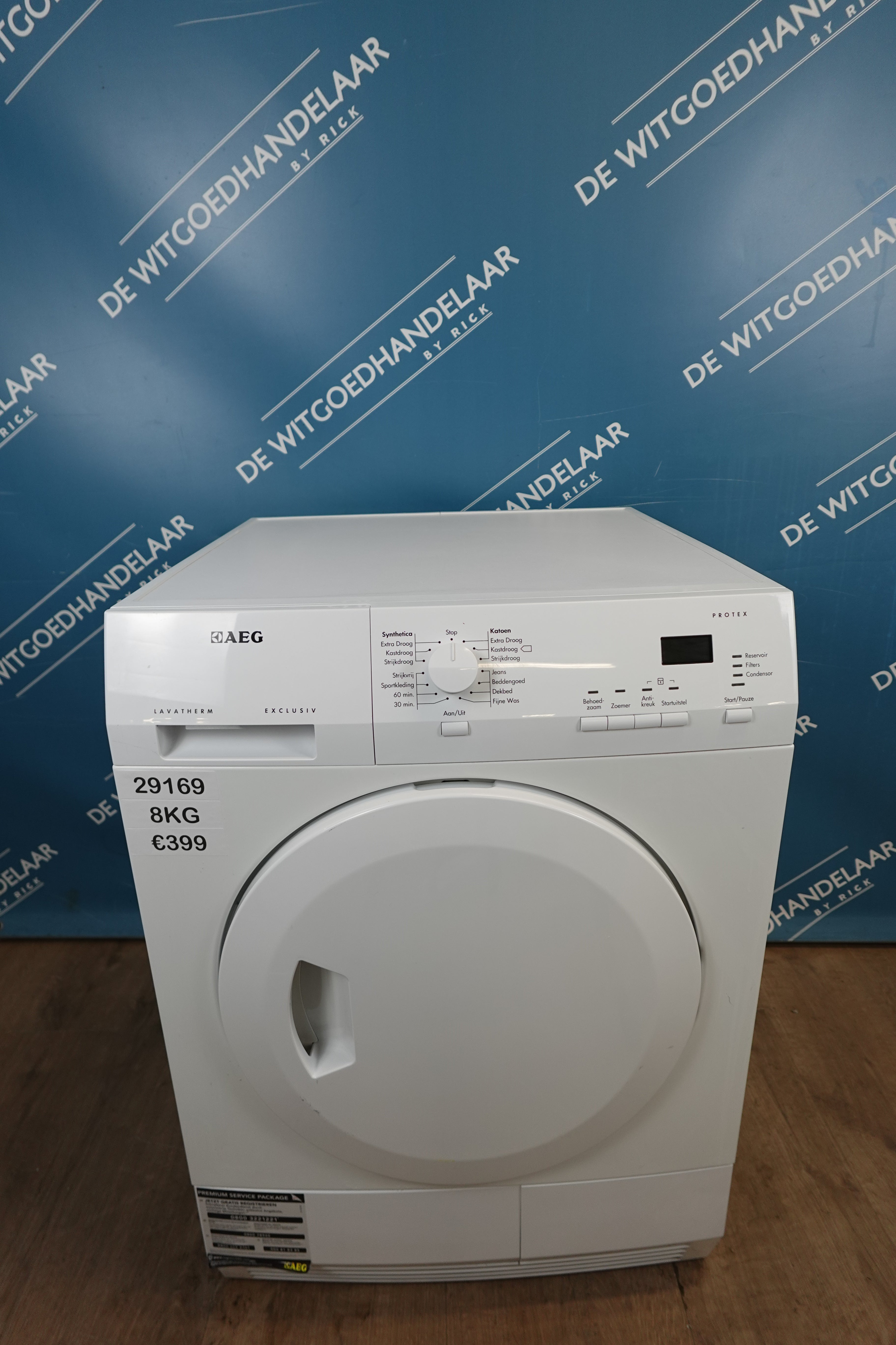 Condensdroger AEG 8 kg