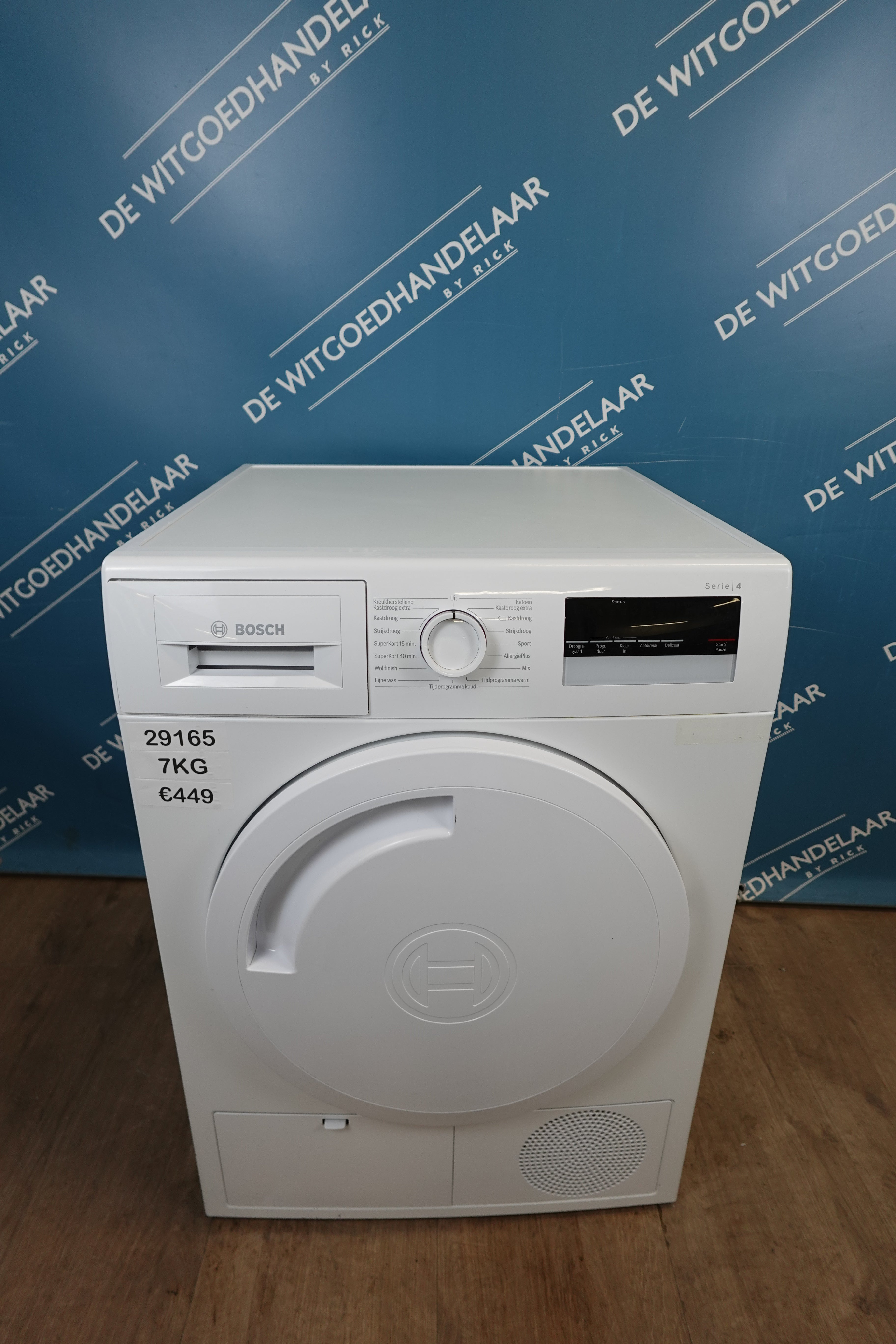 Condensdroger Bosch serie 4 7 kg
