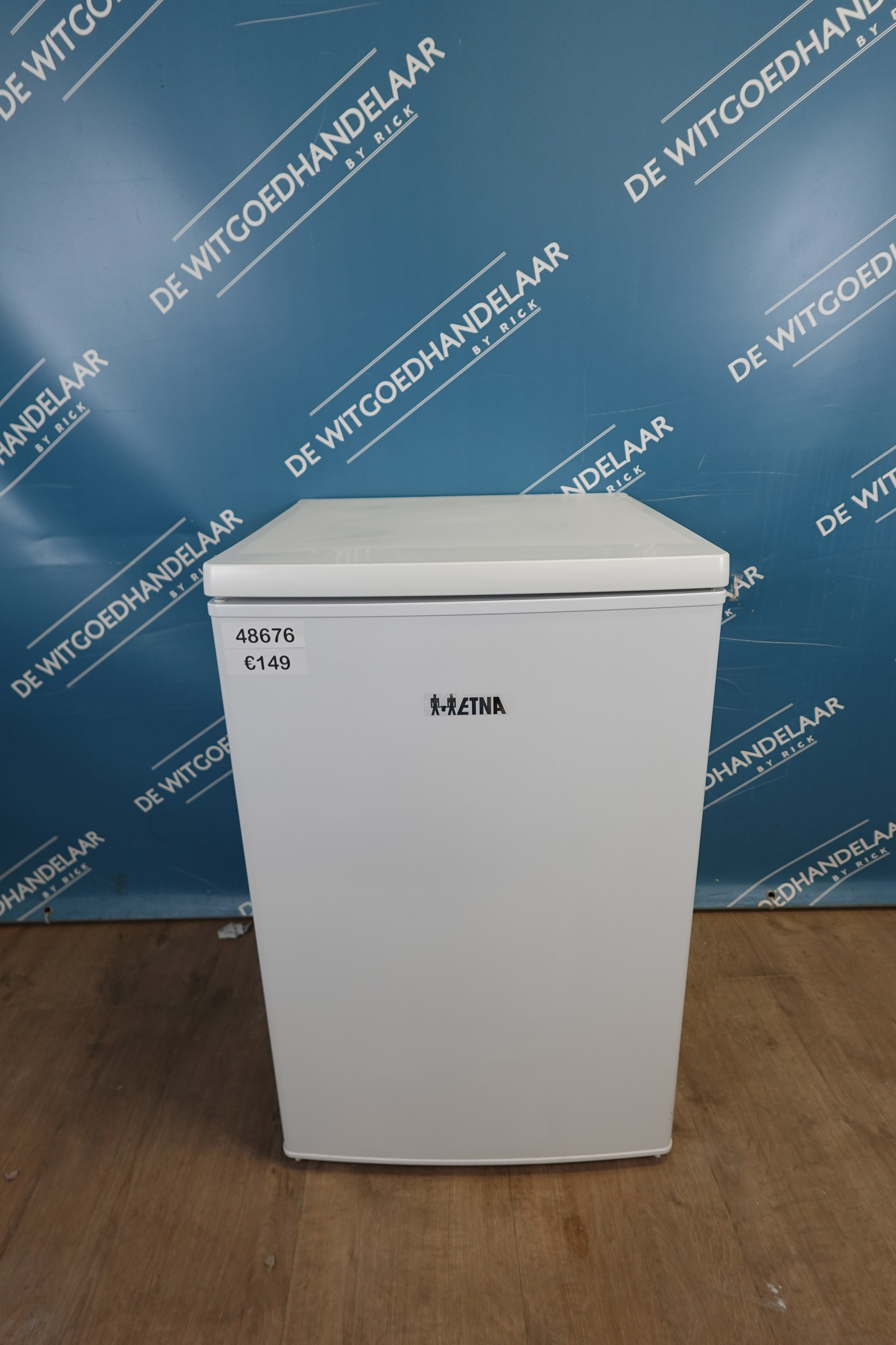 vrijstaande koel- vriescombinatie tafelmodel Etna