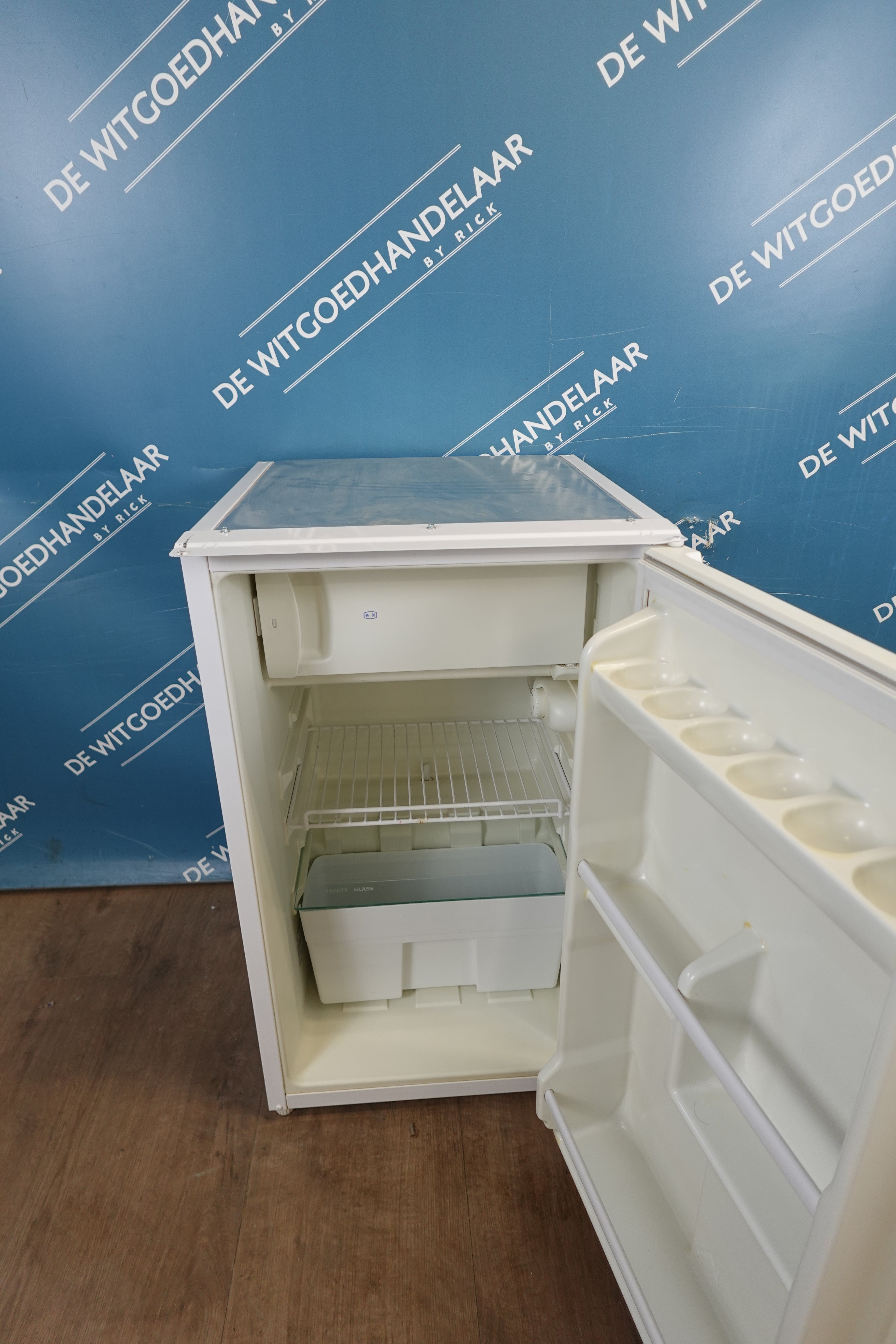 vrijstaande koel- vriescombinatie tafelmodel Techwood