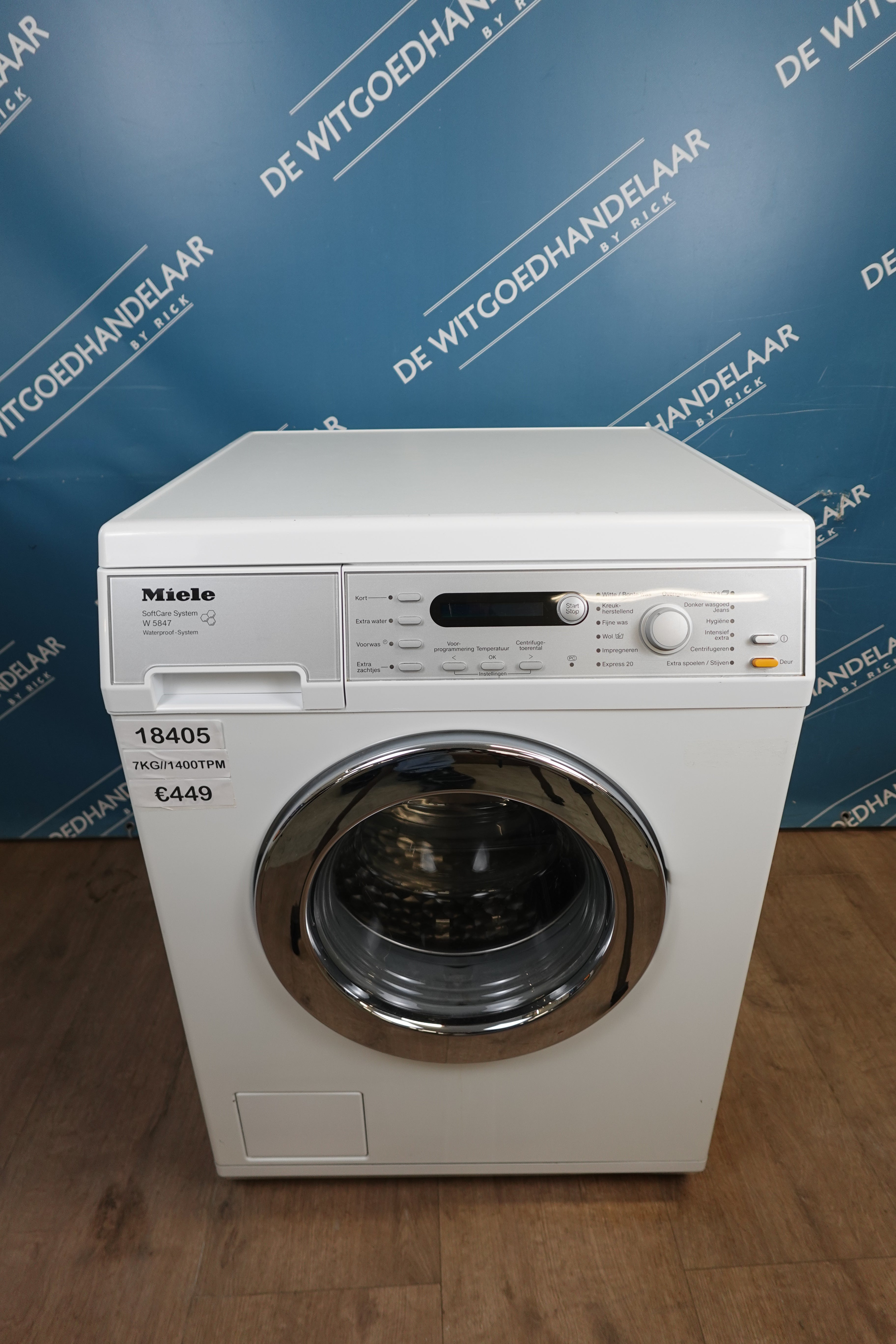Wasmachine Miele W5847 7 kg 1400 toeren