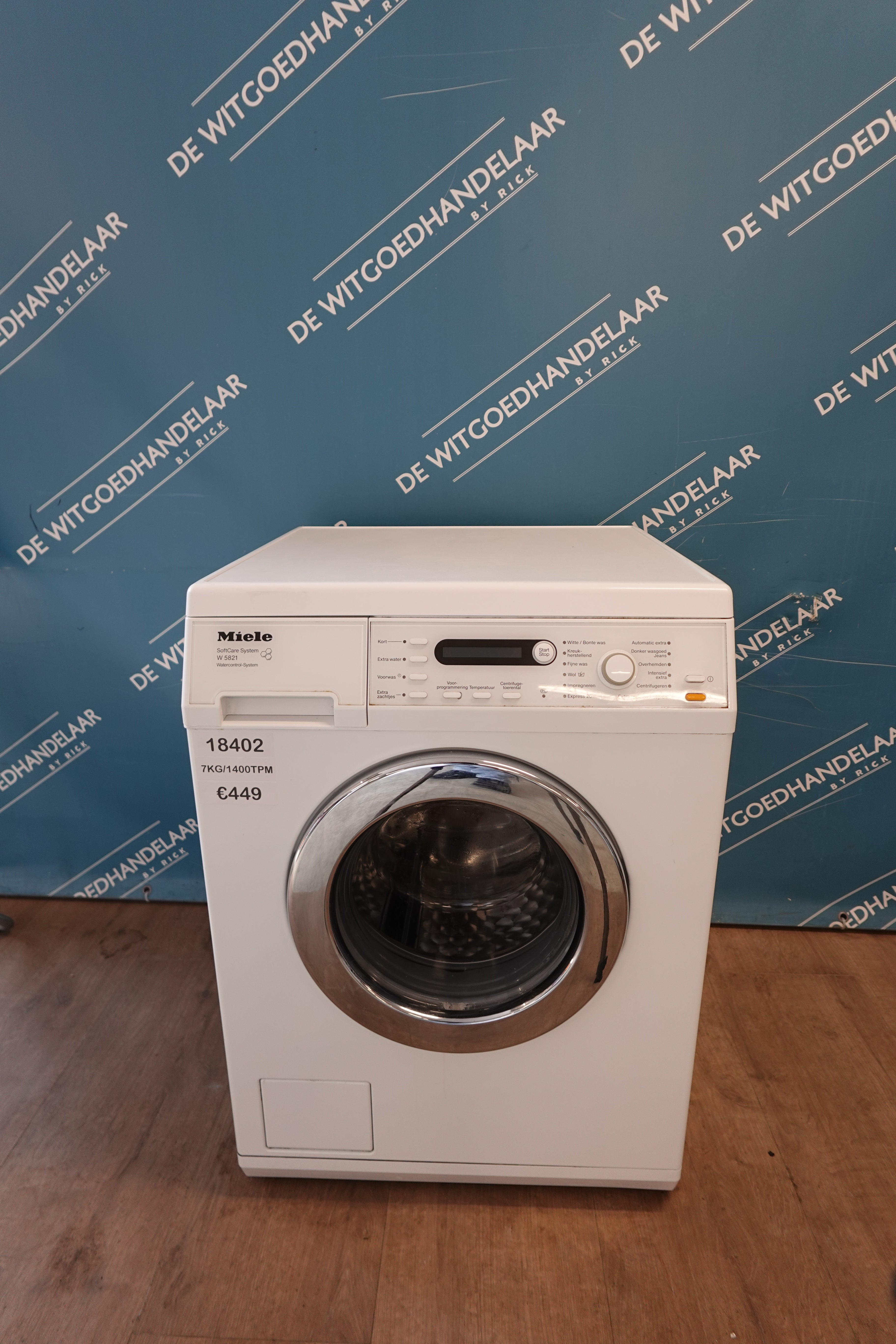 Wasmachine Miele W5821 7 kg 1400 toeren