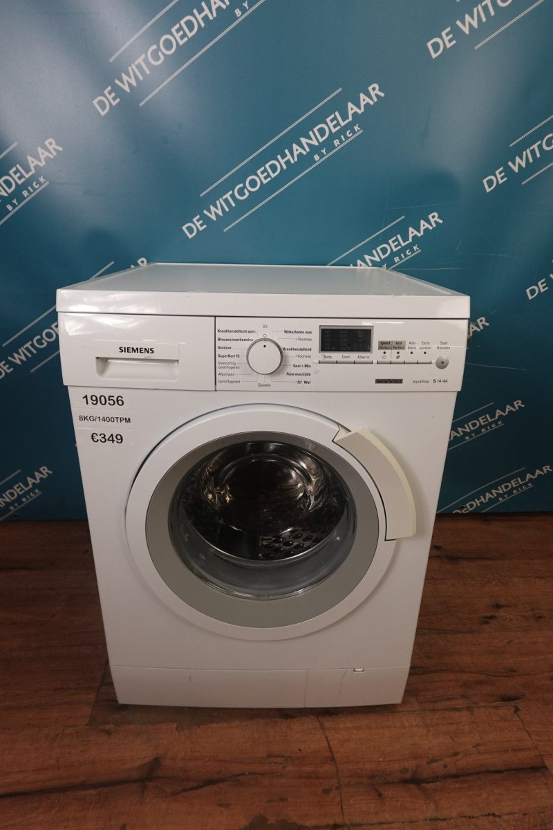 Wasmachine 8 kg 1400 toeren Siemens