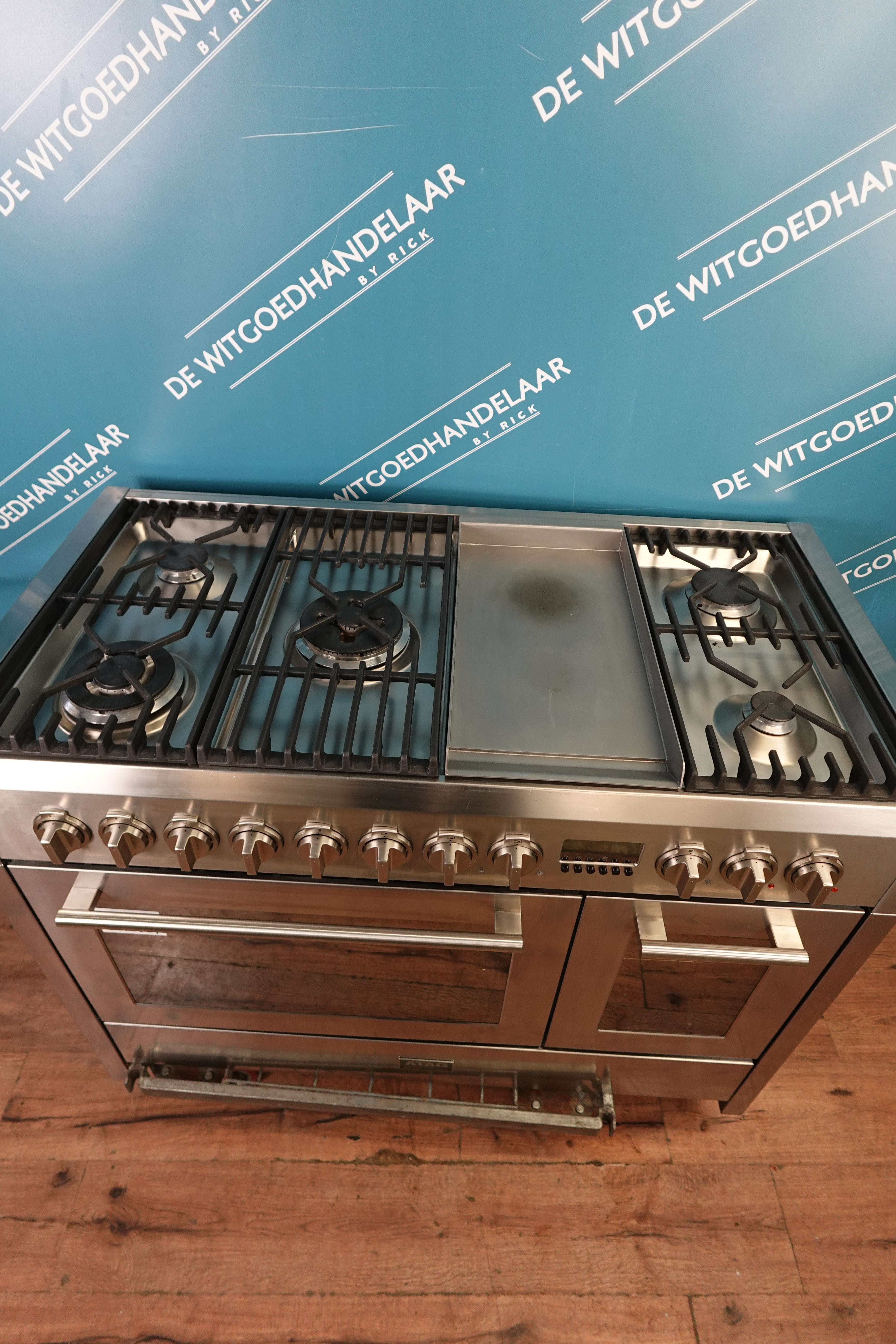 ATAG FG1211DA - Fornuis - met Teppan Yaki ( €8500 Nieuwprijs )