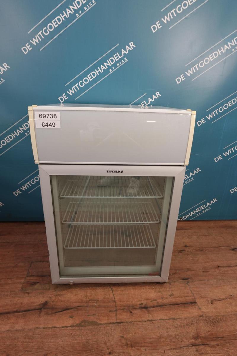 Displayvriezer met glasdeur Tefcold UF100GCP