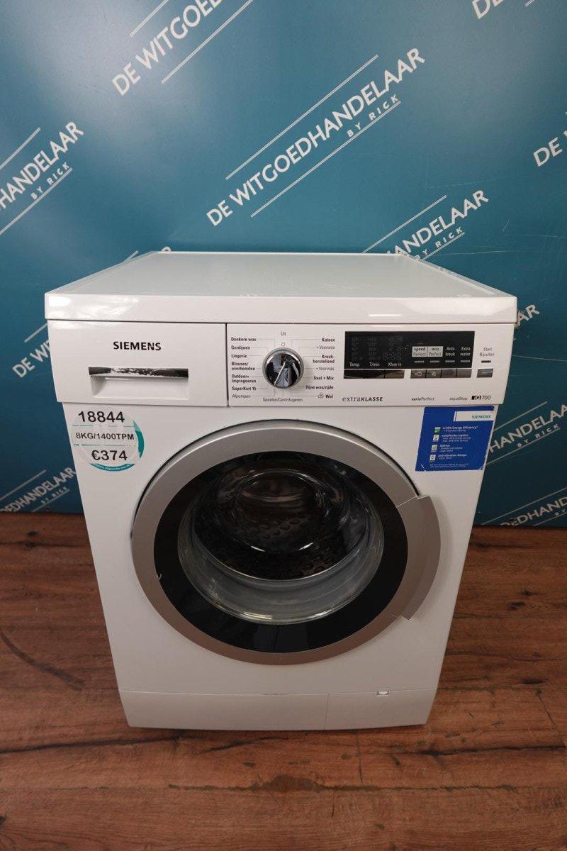 Wasmachine 8 kg 1400 toeren Siemens IQ700 WM12T480TR