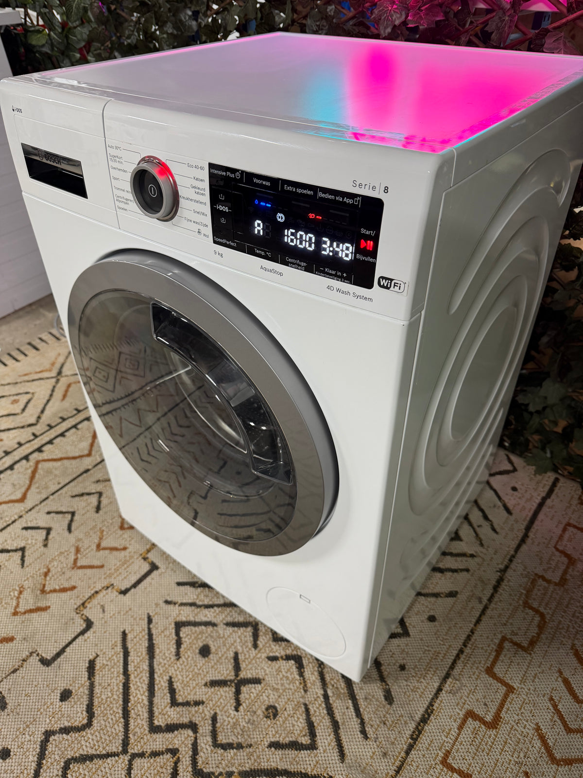 Bosch Serie 8 WiFi 9kg I-Dos Wasmachine