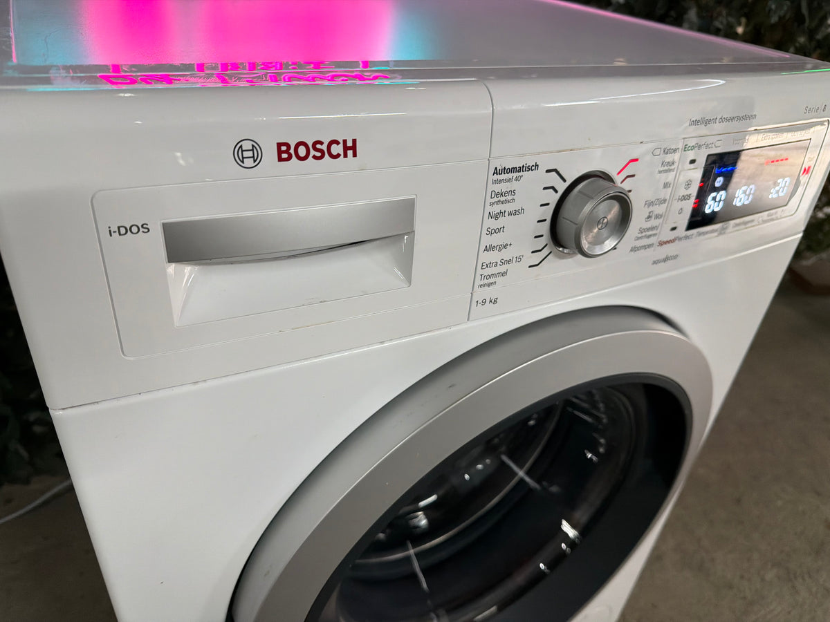 Bosch Serie 8 9kg I-Dos Wasmachine