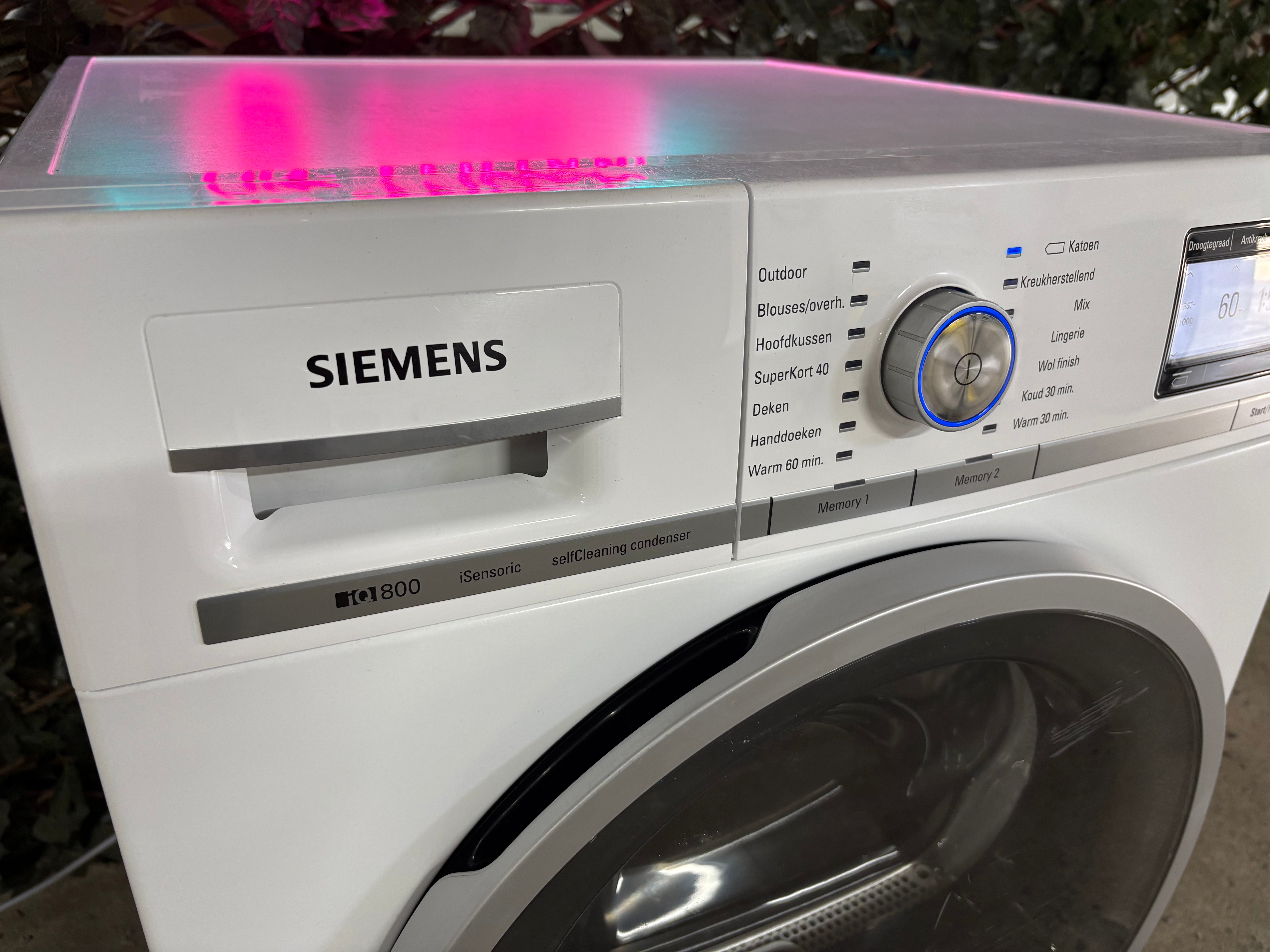 Siemens iQ800 9kg Warmtepompdroger