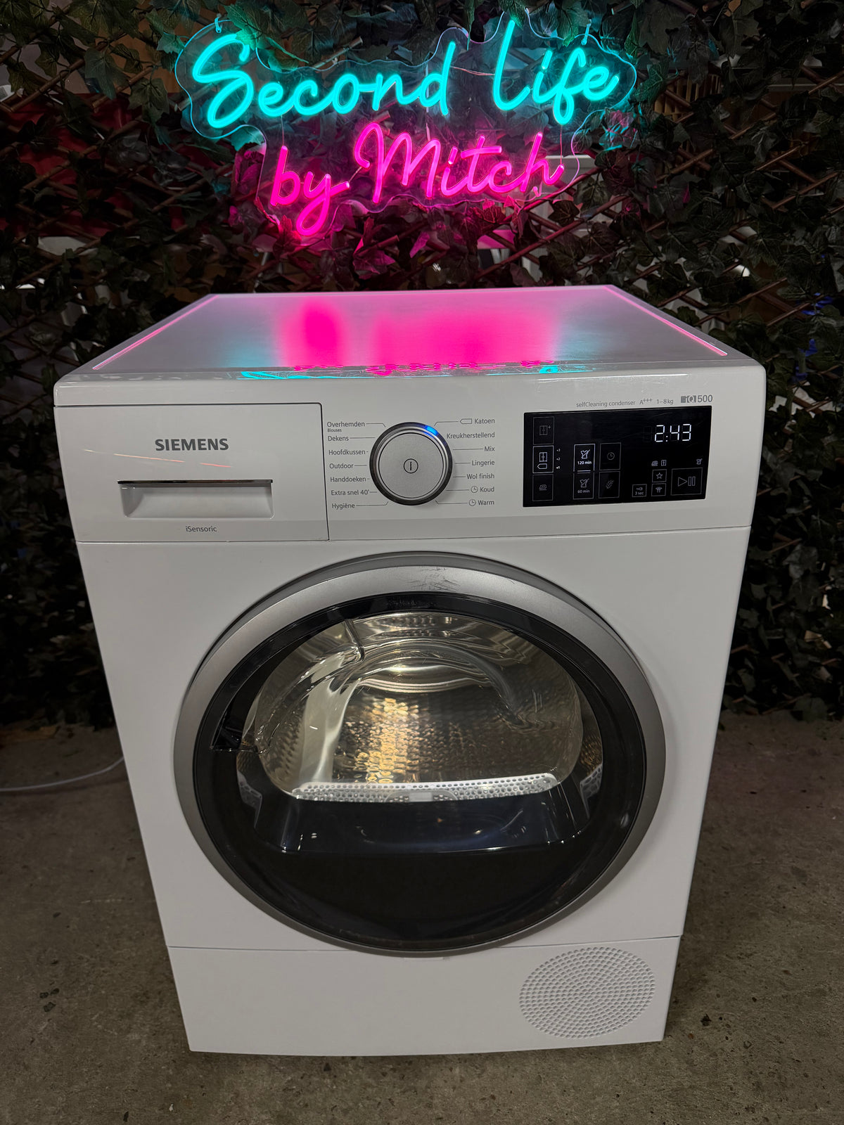 Siemens iQ500 8kg Warmtepomp droger