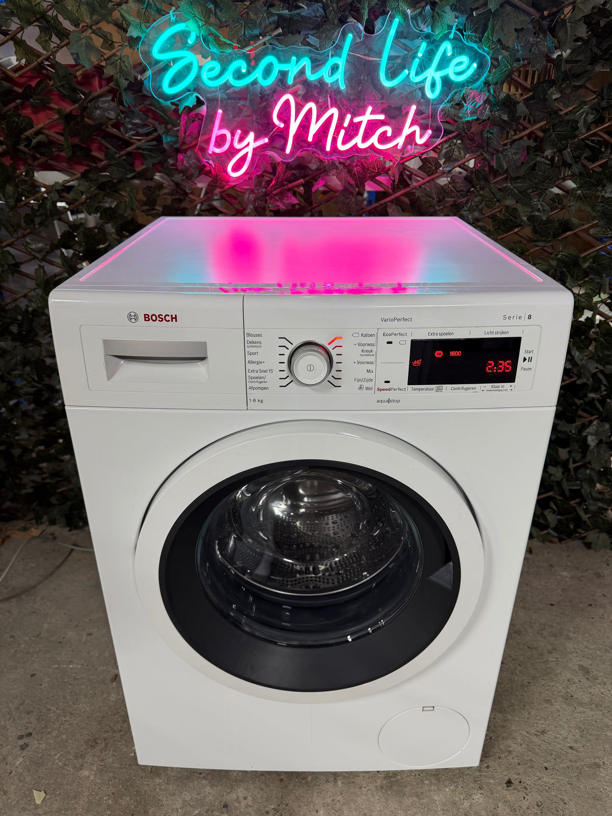 Bosch Serie 8 8kg Wasmachine
