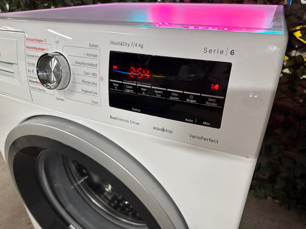 Bosch Serie 6 Wash&Dry Was & Droog 7/4kg Combinatie