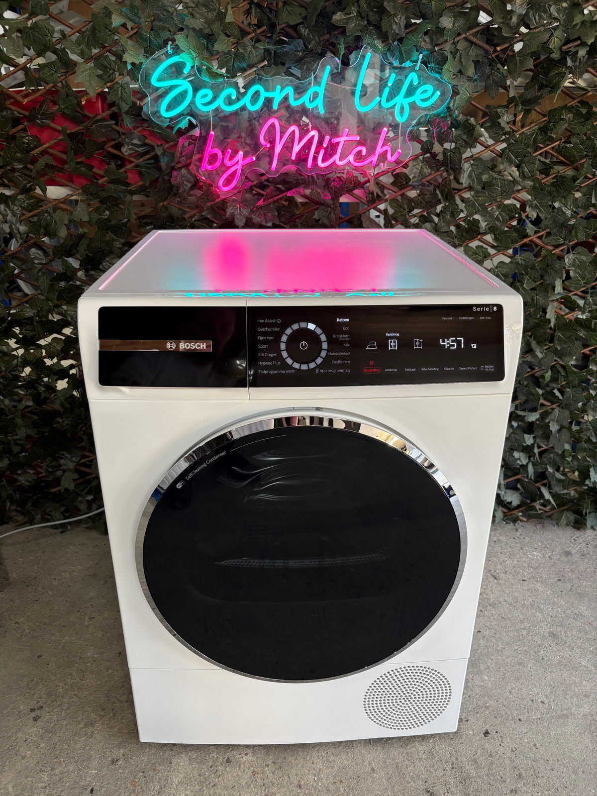 Bosch Serie 8 9kg WiFi Warmtepomp droger