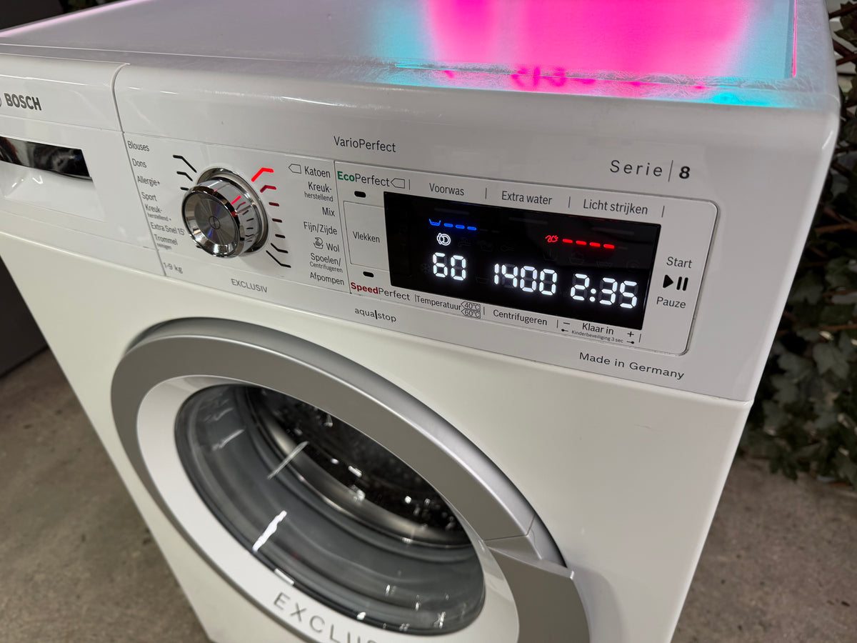 Bosch Serie 8 9kg Wasmachine