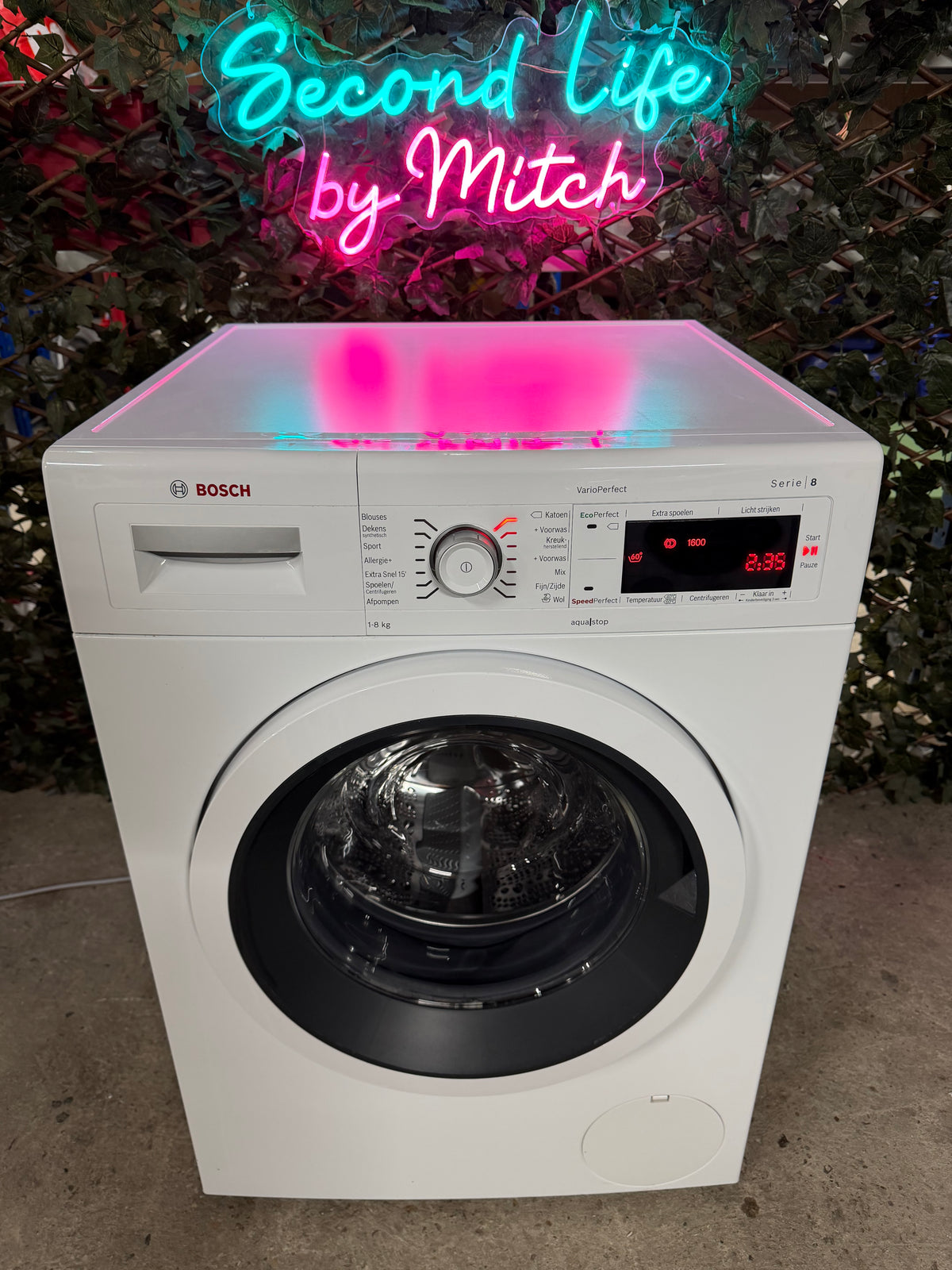 Bosch Serie 8 8kg Wasmachine