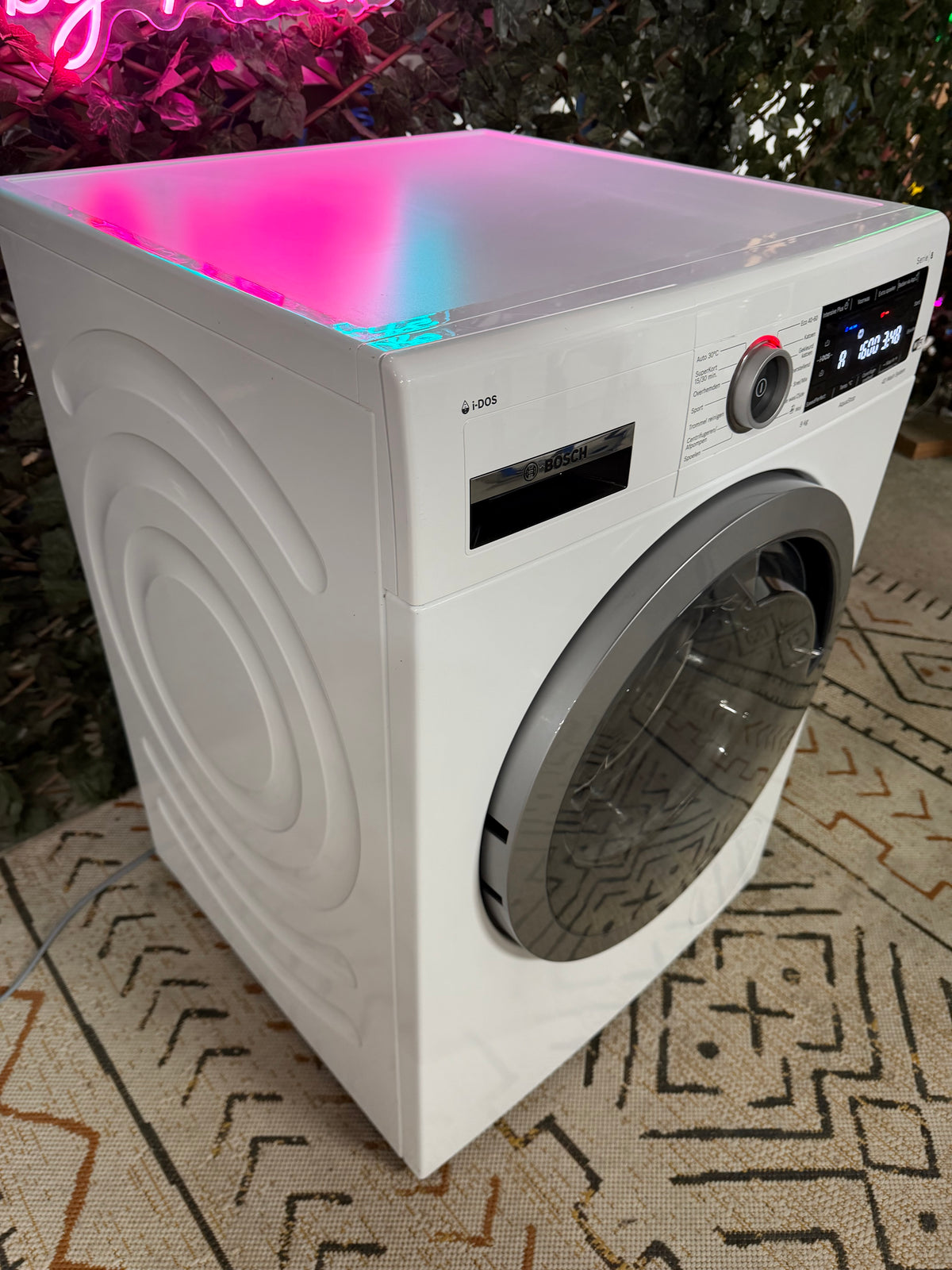Bosch Serie 8 WiFi 9kg I-Dos Wasmachine