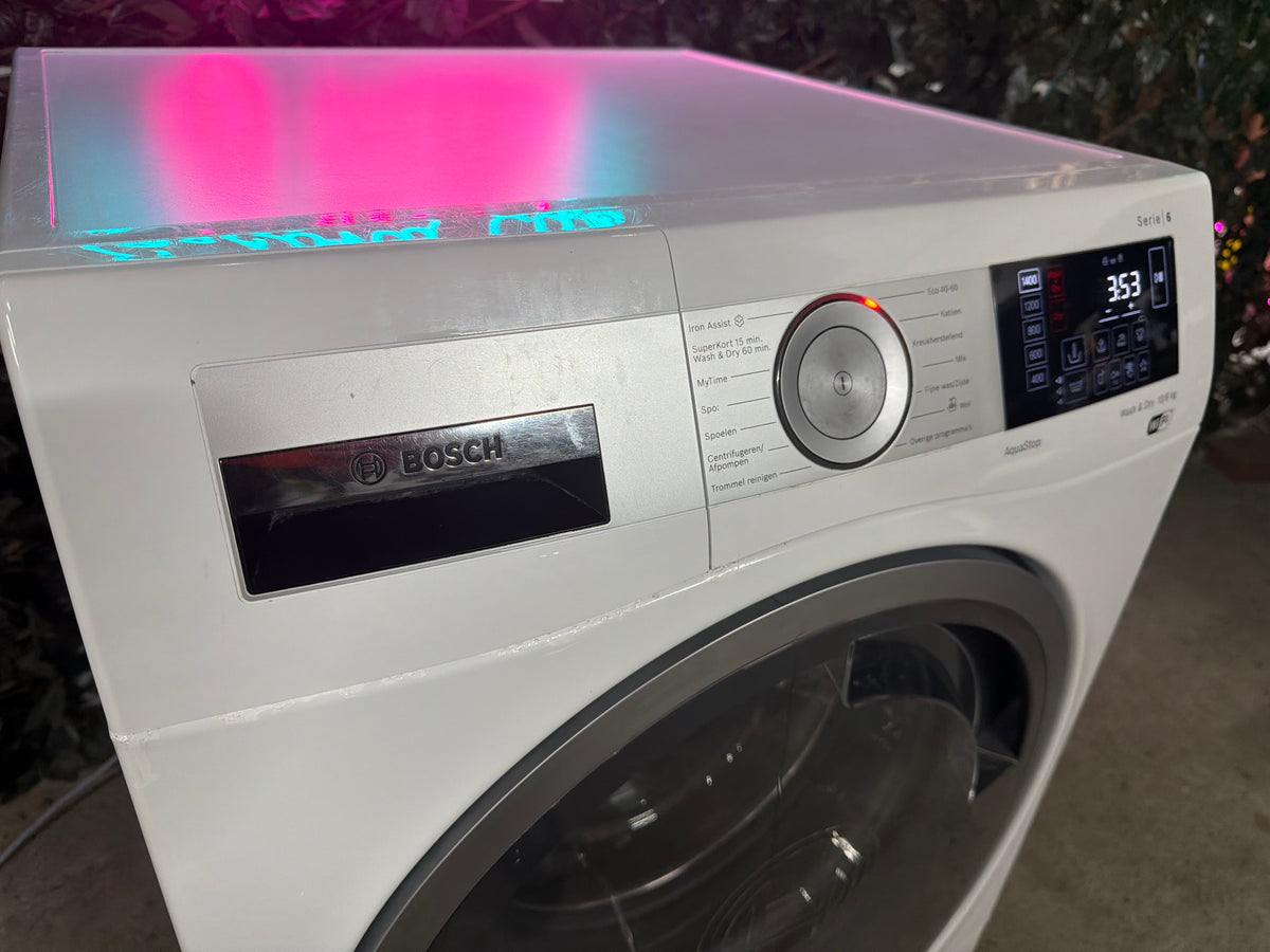 Bosch Serie 6 Wash&Dry 10/6kg WiFi Was & Droog Combinatie