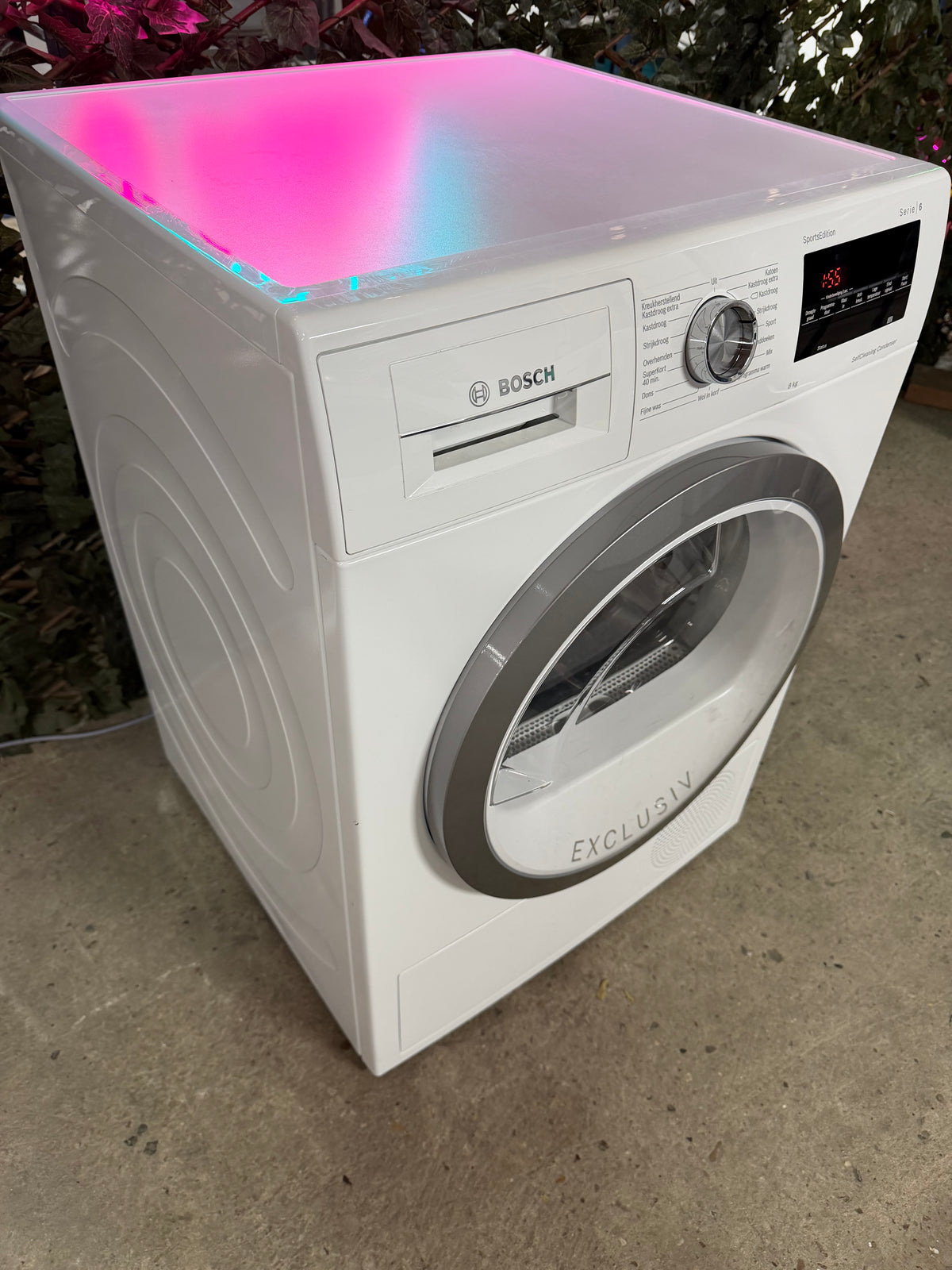 Bosch Serie 6 SportsEdition 8kg Warmtepompdroger