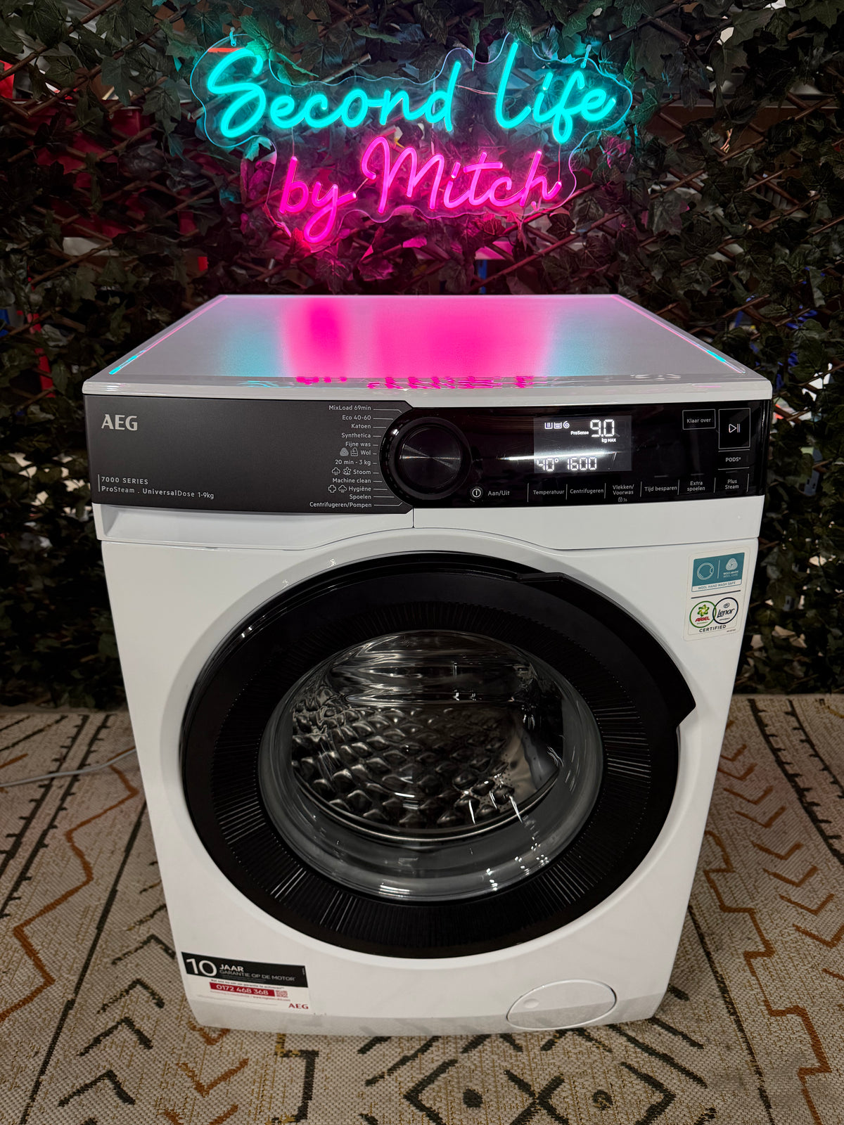 AEG 7000 Series ProSteam 9kg Wasmachine