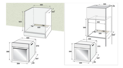 Inbouw oven Beko