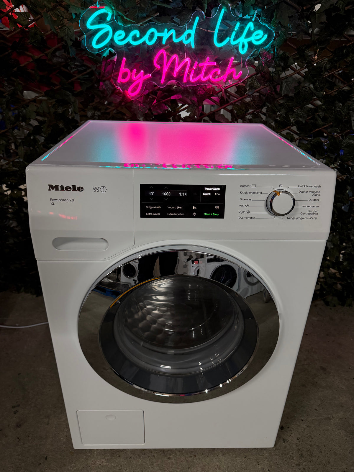 Miele W1 XL 9kg PowerWash 2.0 Wasmachine