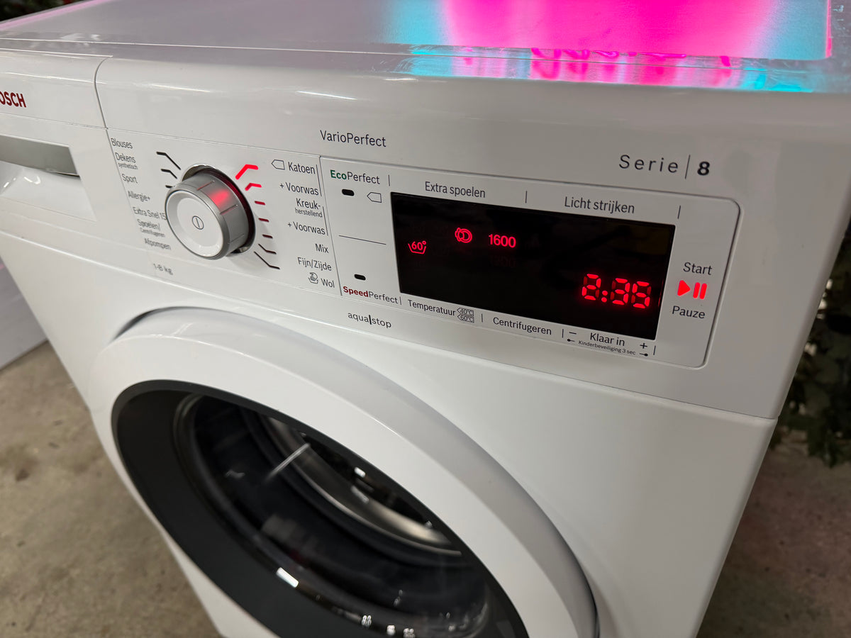 Bosch Serie 8 8kg Wasmachine