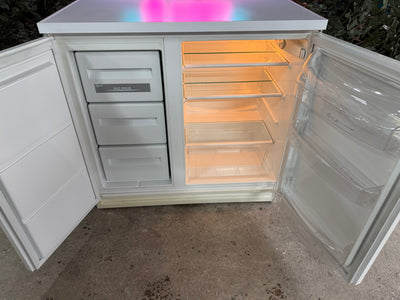 Vrijstaande koel- vriescombinatie tafelmodel Zanussi