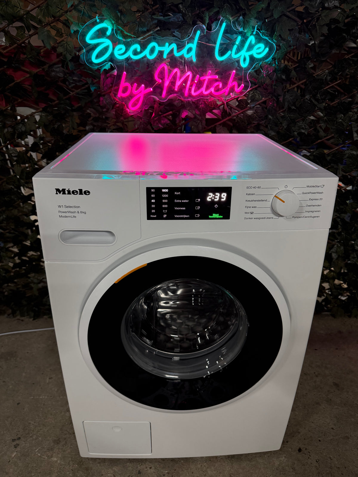 Miele W1 Selection ModernLife WiFi 8kg Wasmachine