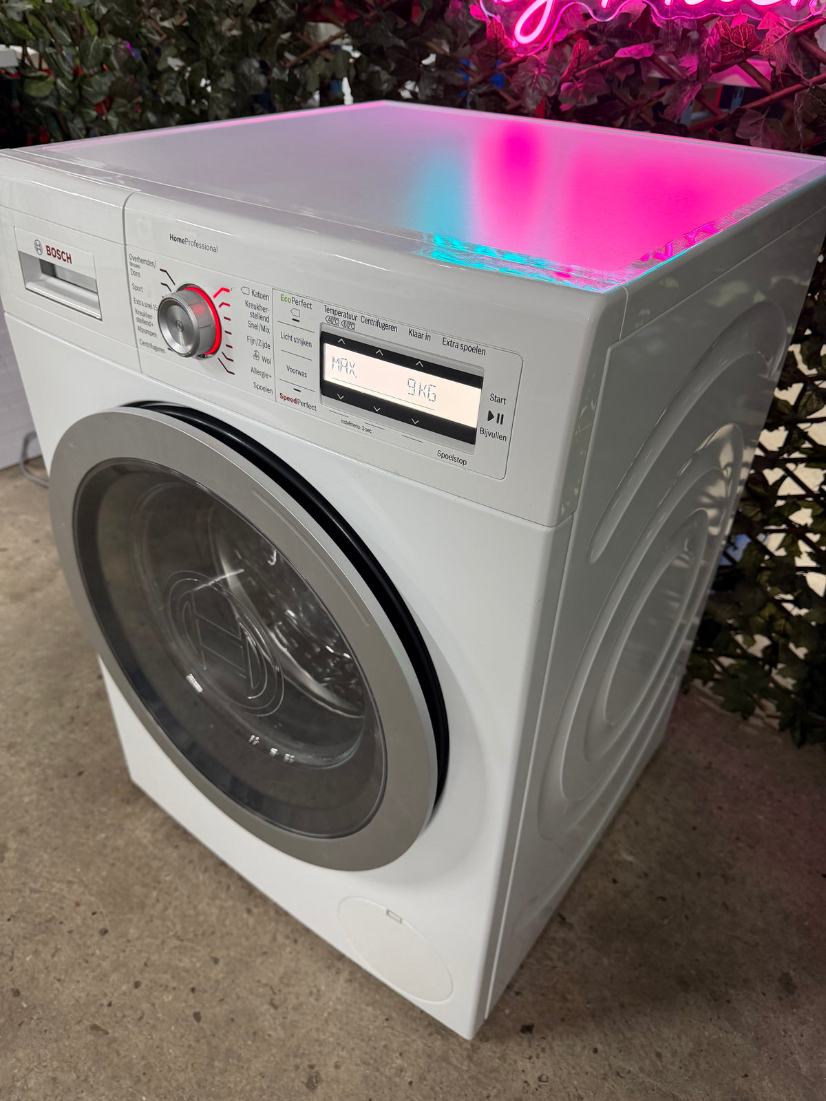 Bosch 9kg HomeProfessional Wasmachine