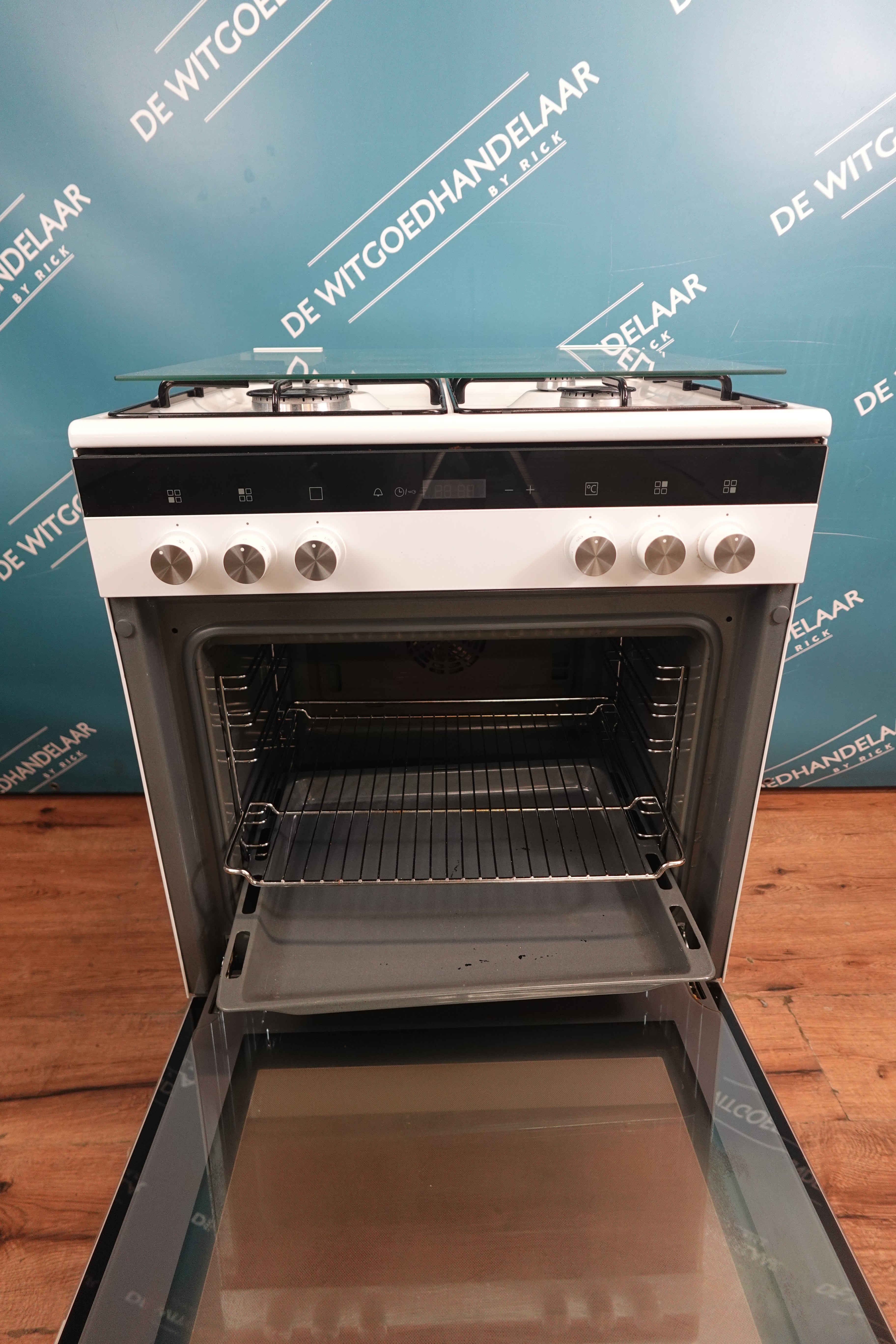 Gasfornuis met elektrische heteluchtoven Siemens